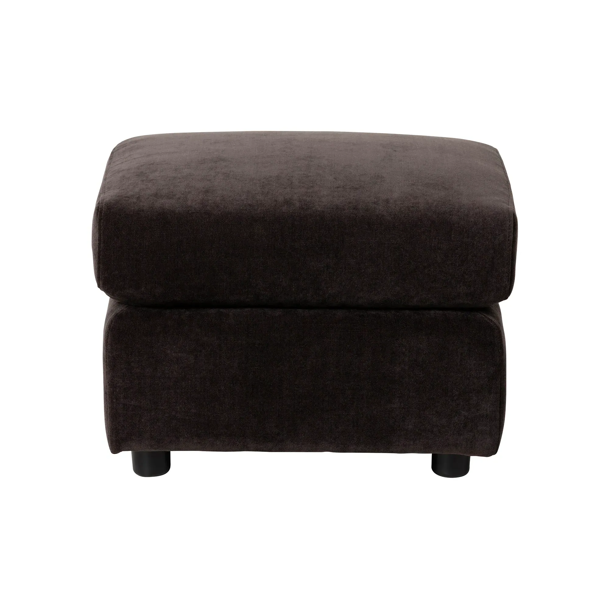 Montgomery Footstool - Brown, Fabric