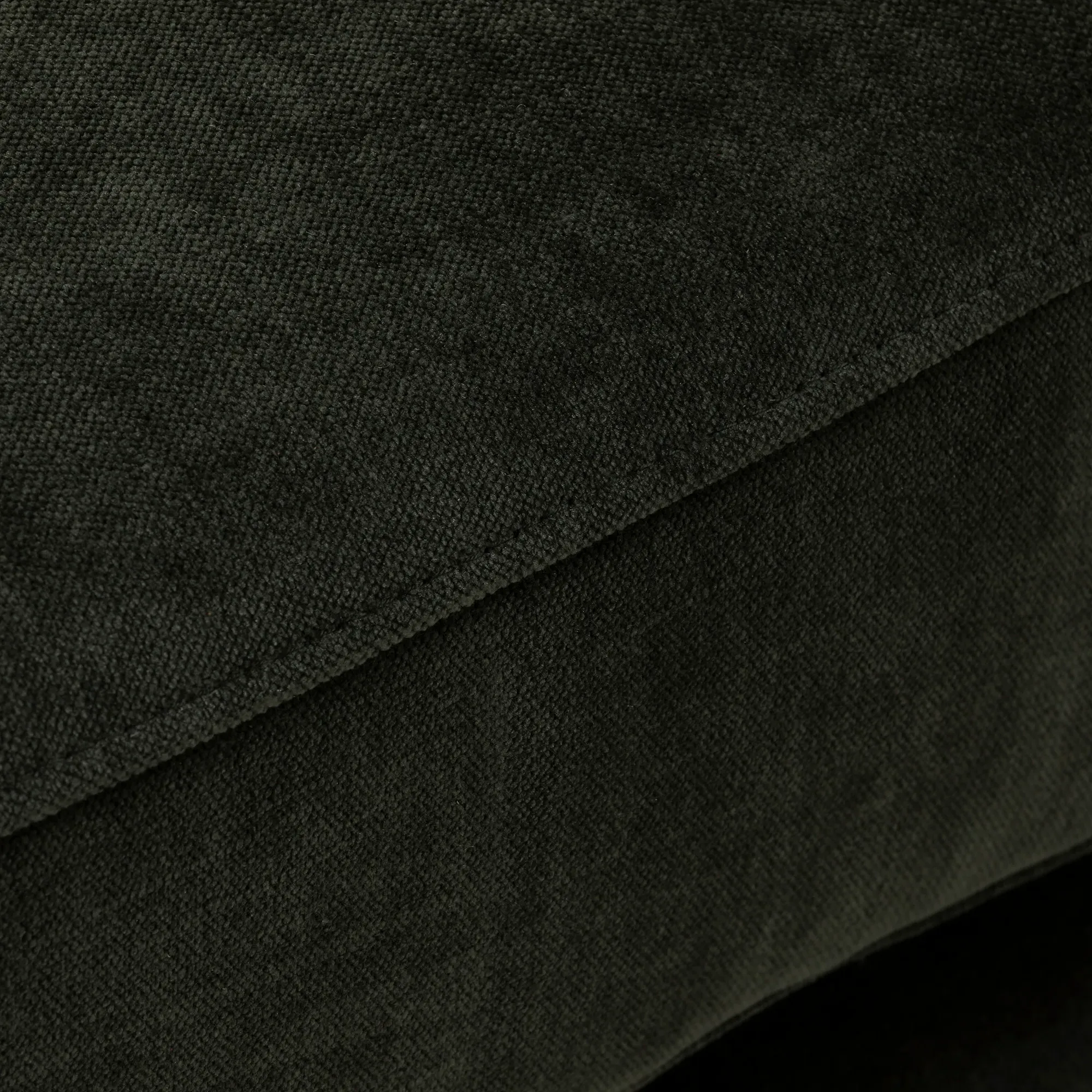 Montgomery Footstool - Green, Fabric