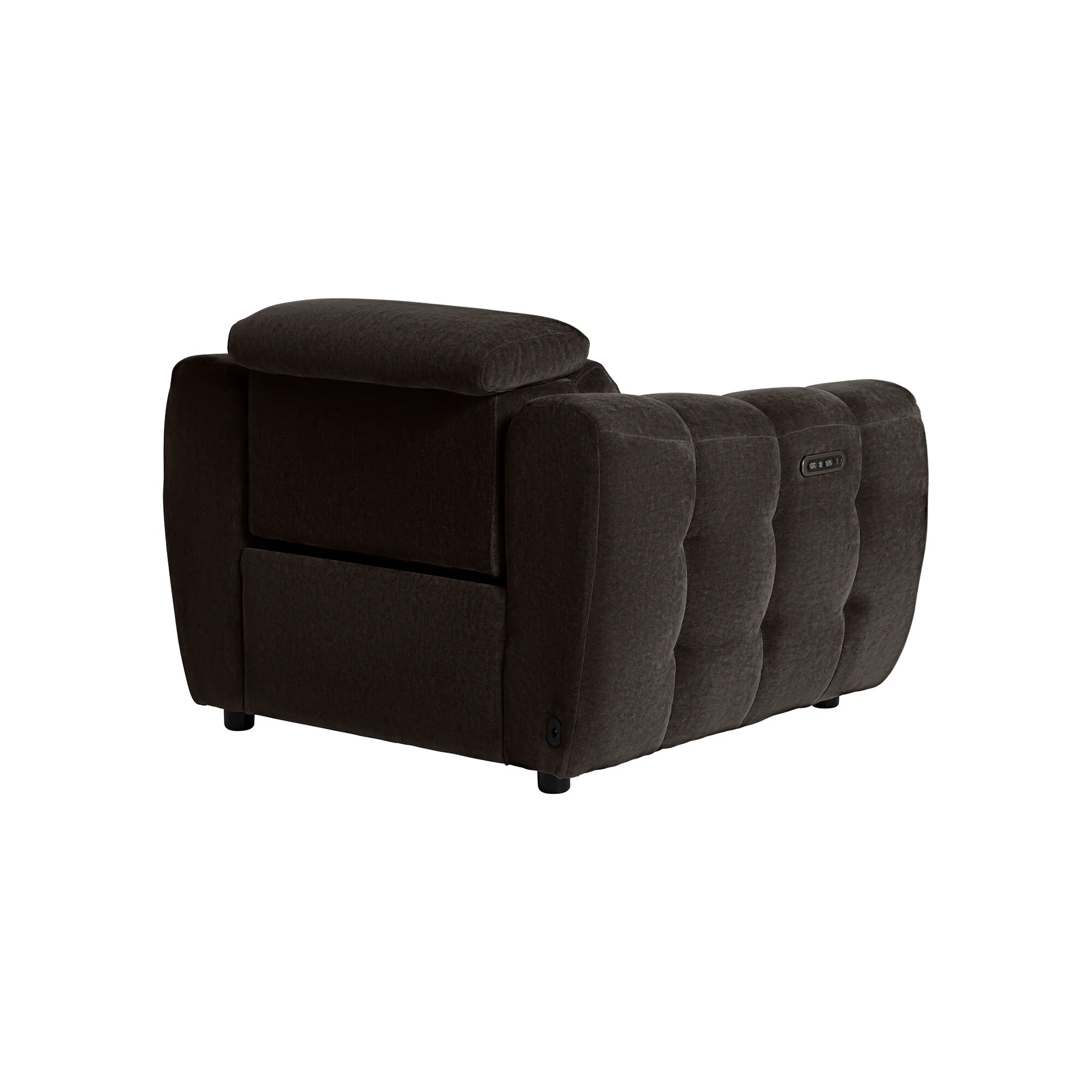 Montgomery Power Recliner Chair with Headrest - Fabric