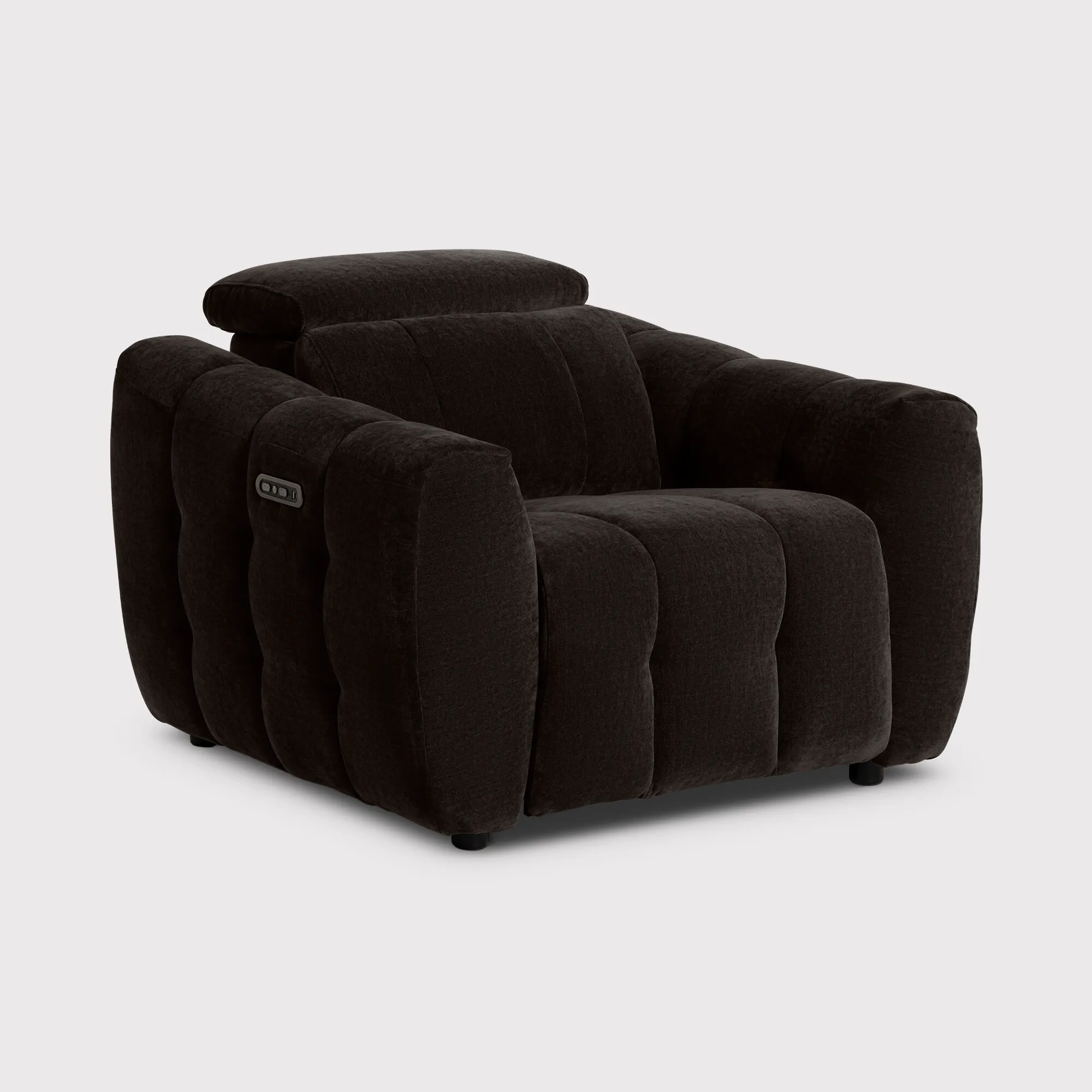 Montgomery Power Recliner Chair with Headrest - Fabric