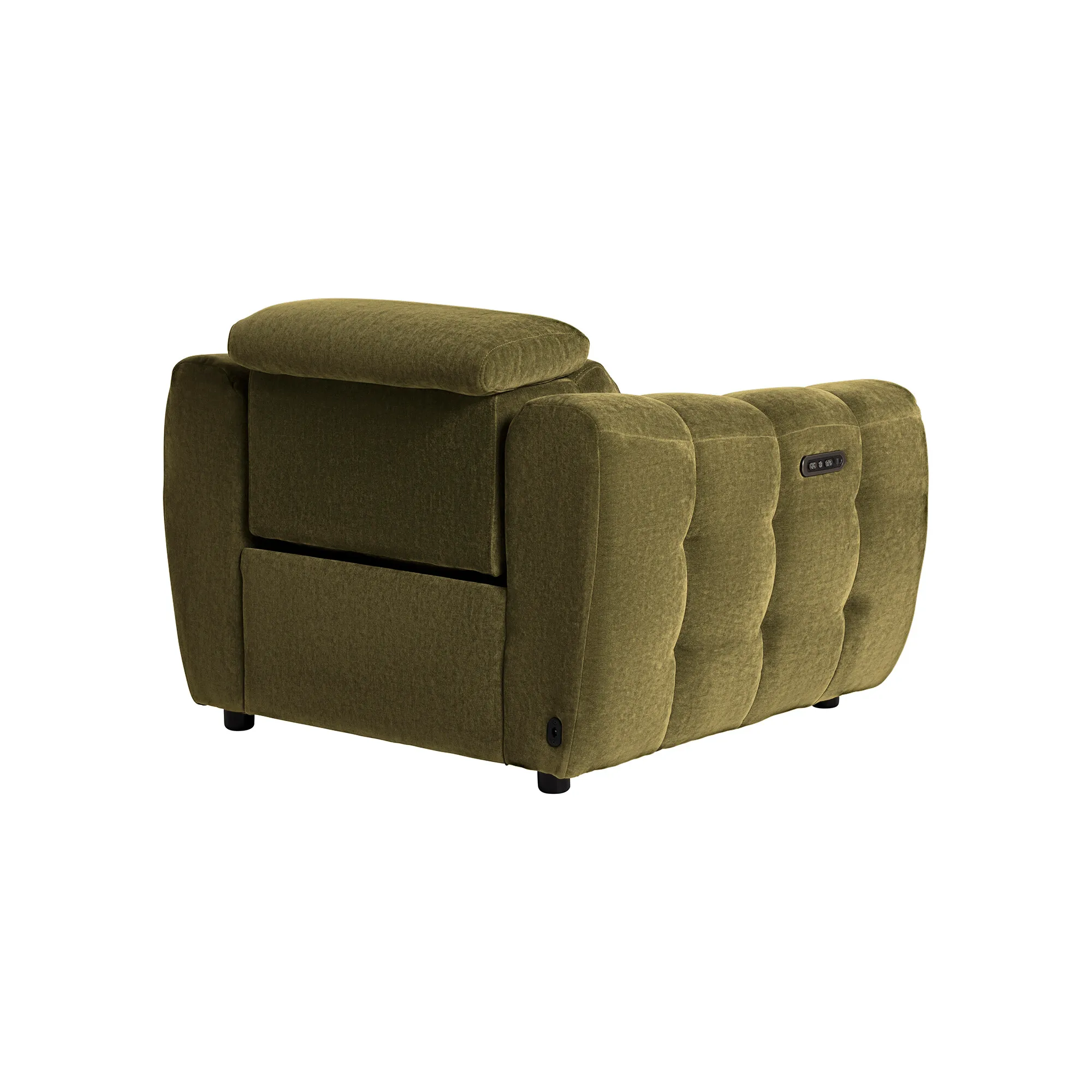 Montgomery Power Recliner Chair with Headrest - Fabric
