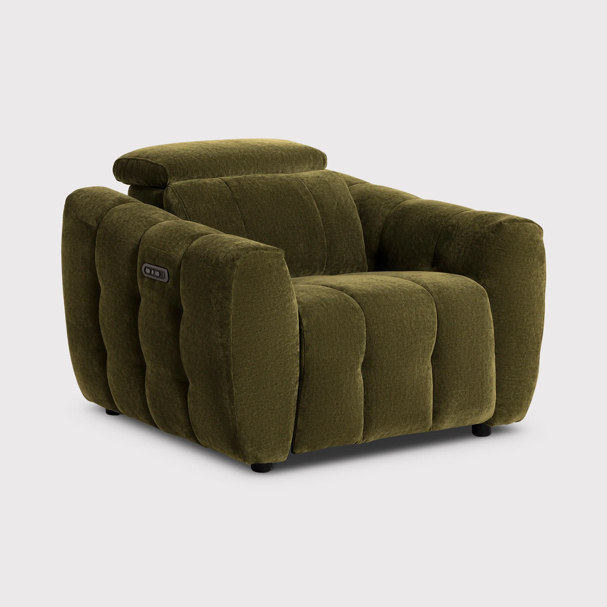 Montgomery Power Recliner Chair with Headrest - Fabric