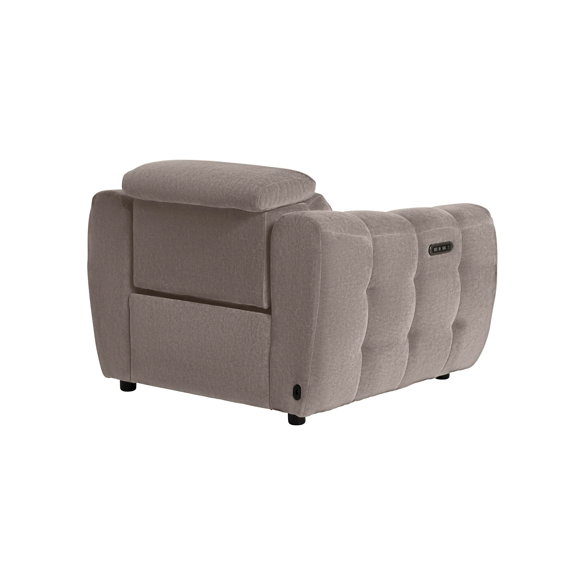 Montgomery Power Recliner Chair with Headrest - Fabric
