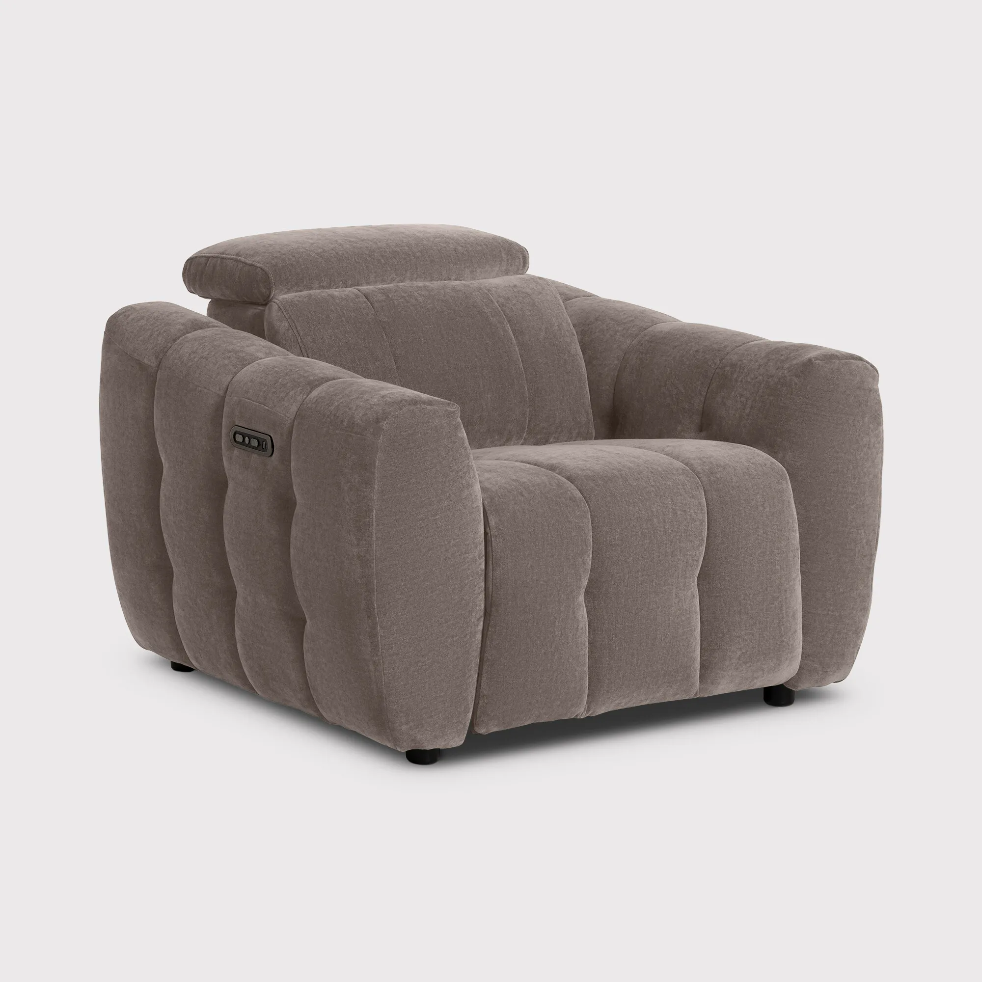 Montgomery Power Recliner Chair with Headrest - Fabric