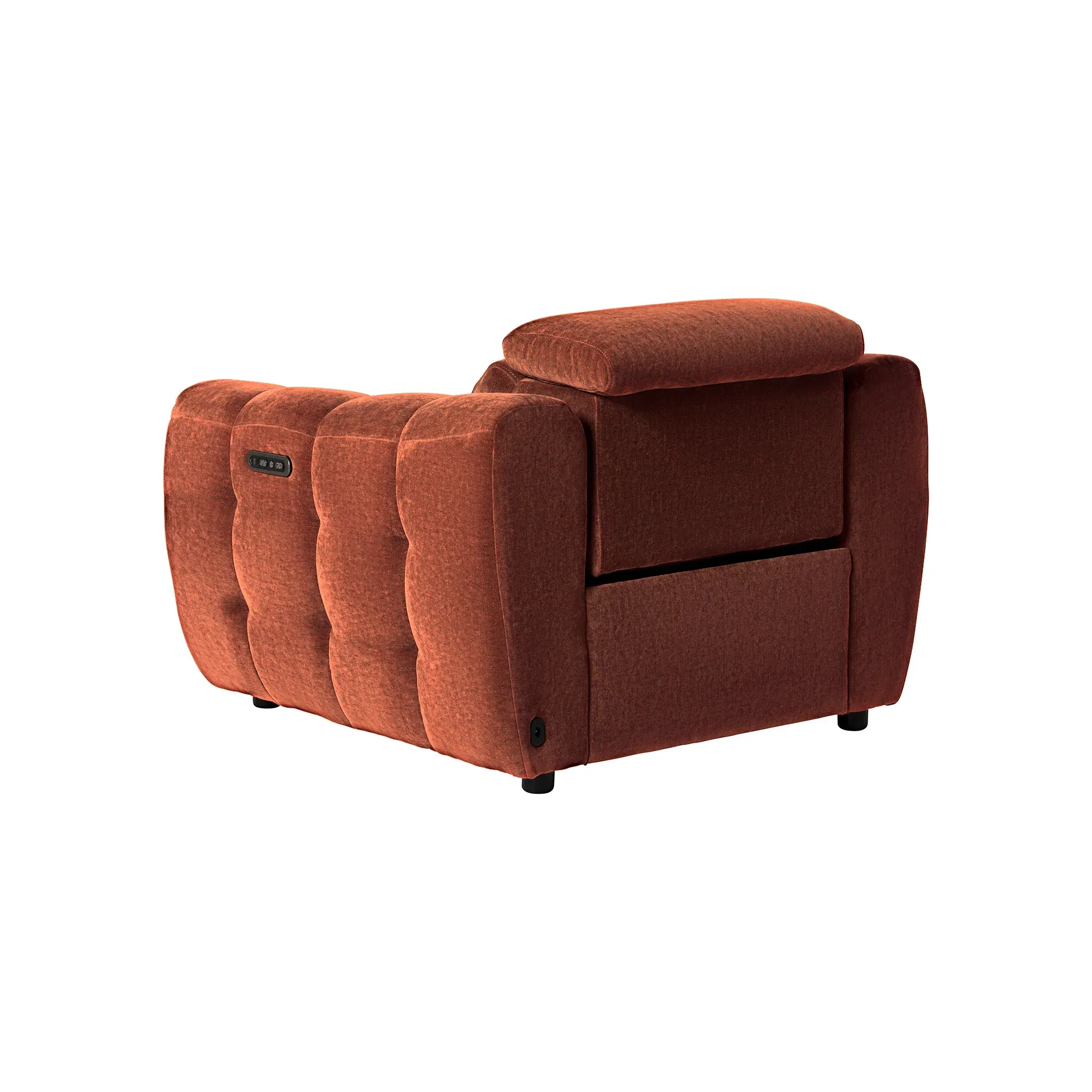 Montgomery Power Recliner Chair with Headrest - Fabric