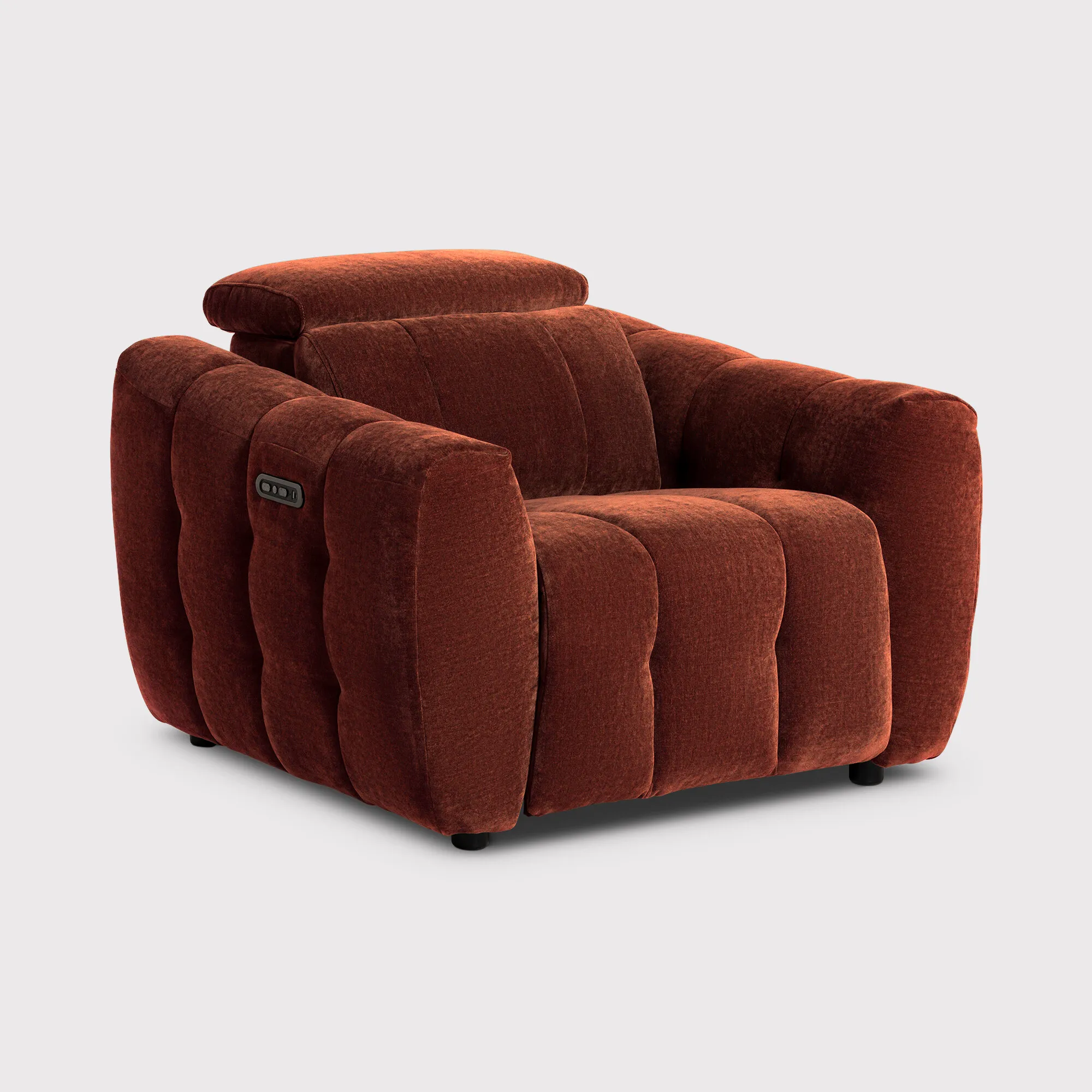 Montgomery Power Recliner Chair with Headrest - Fabric