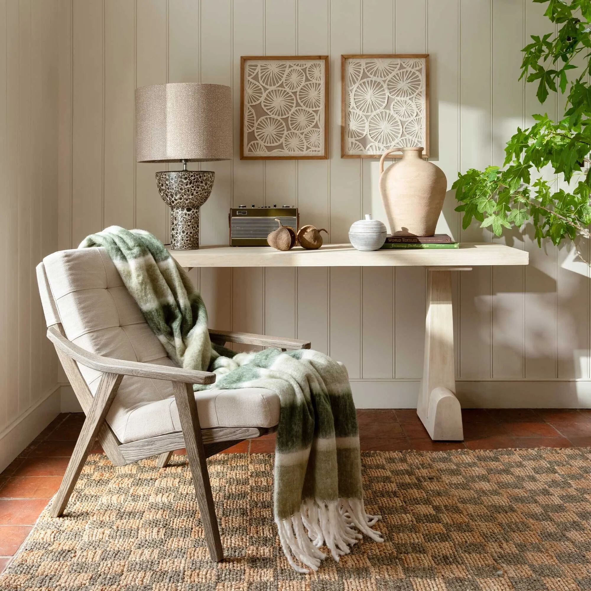 Mottled Ceramic Table Lamp