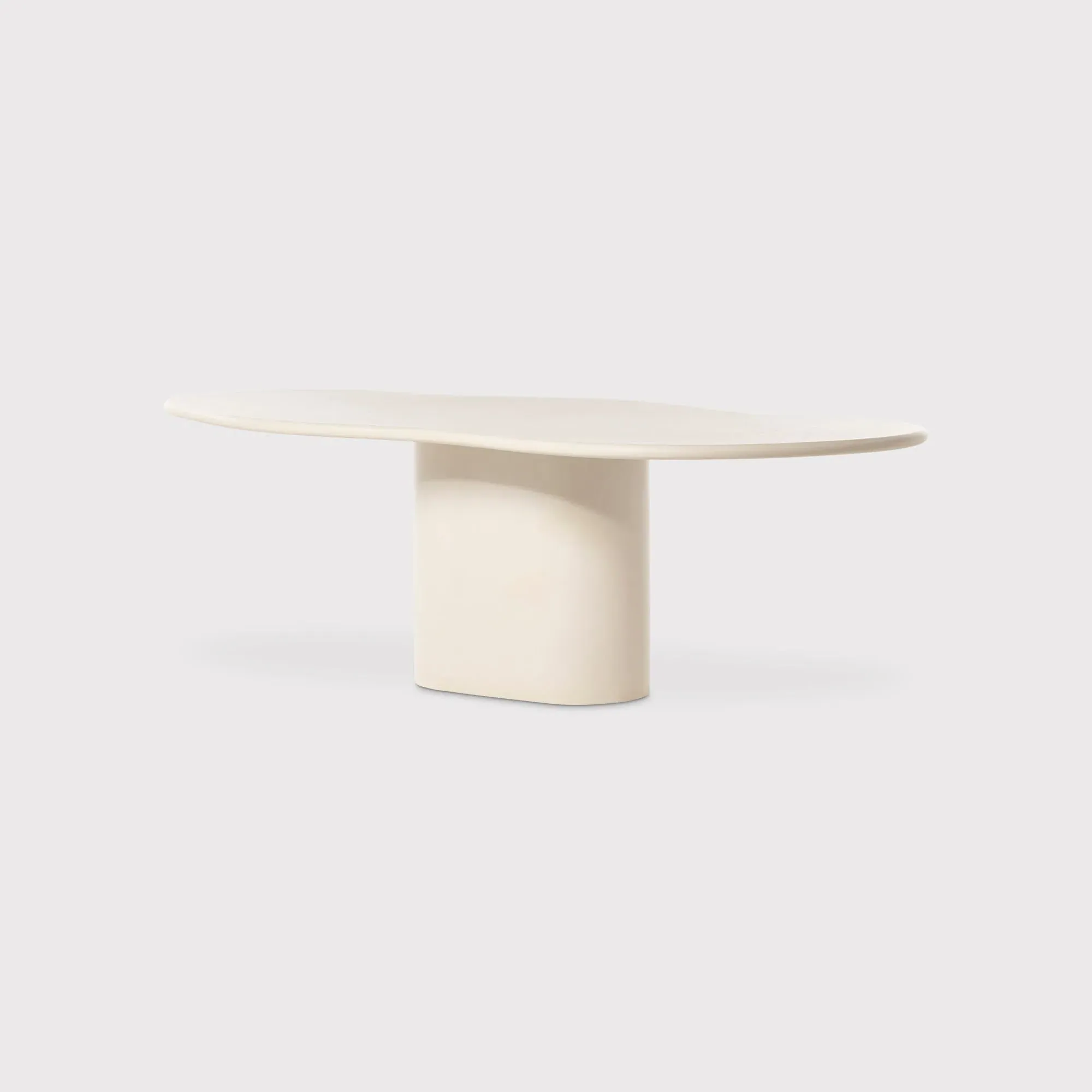 Muse Round Dining Table - Neutral Wood image