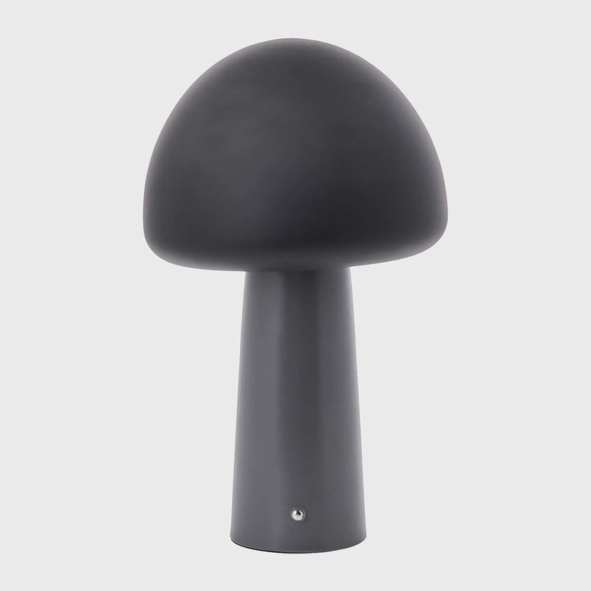 Mushroom LED Lamp - Dark Grey, Metal