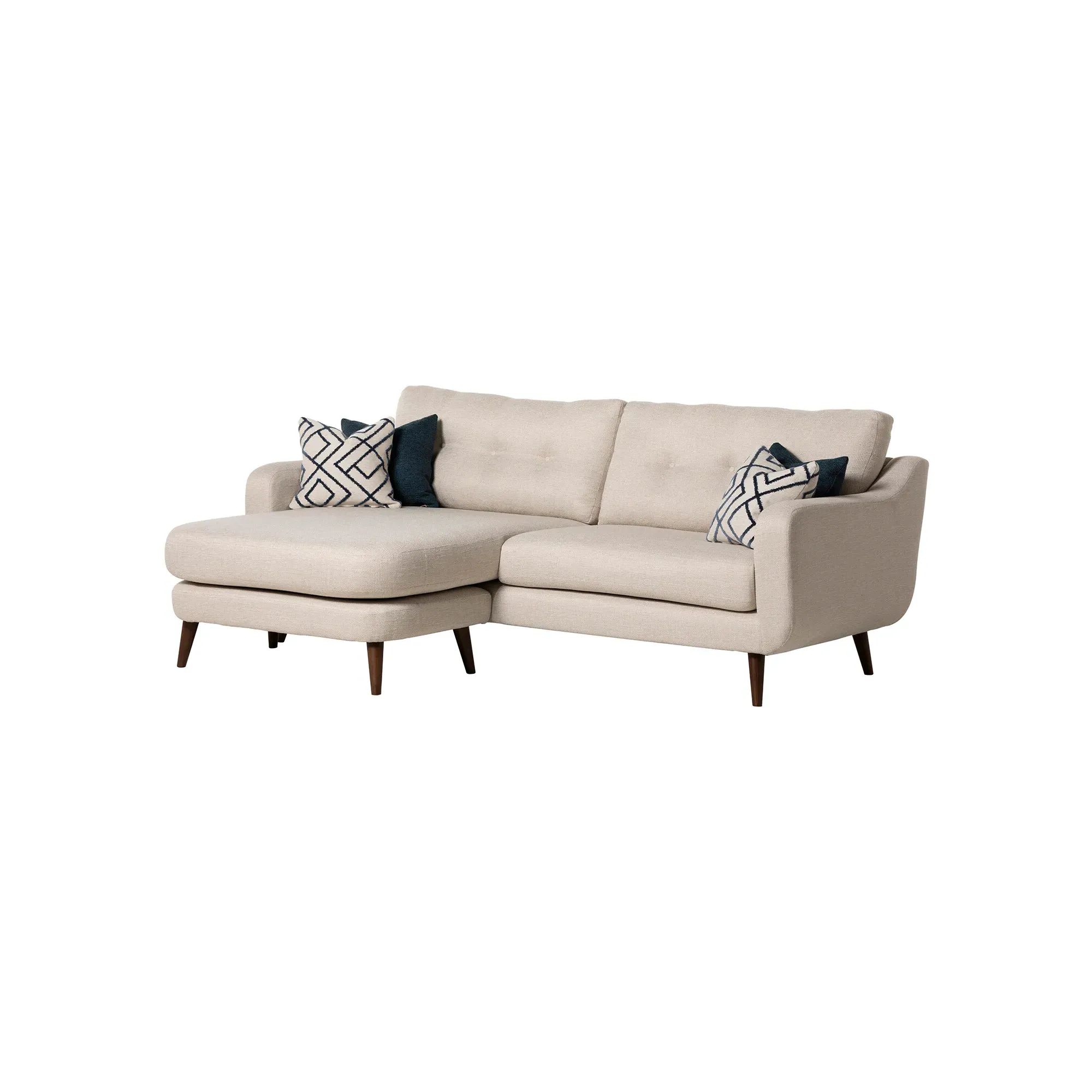 Myers Lounger Sofa - Neutral Fabric