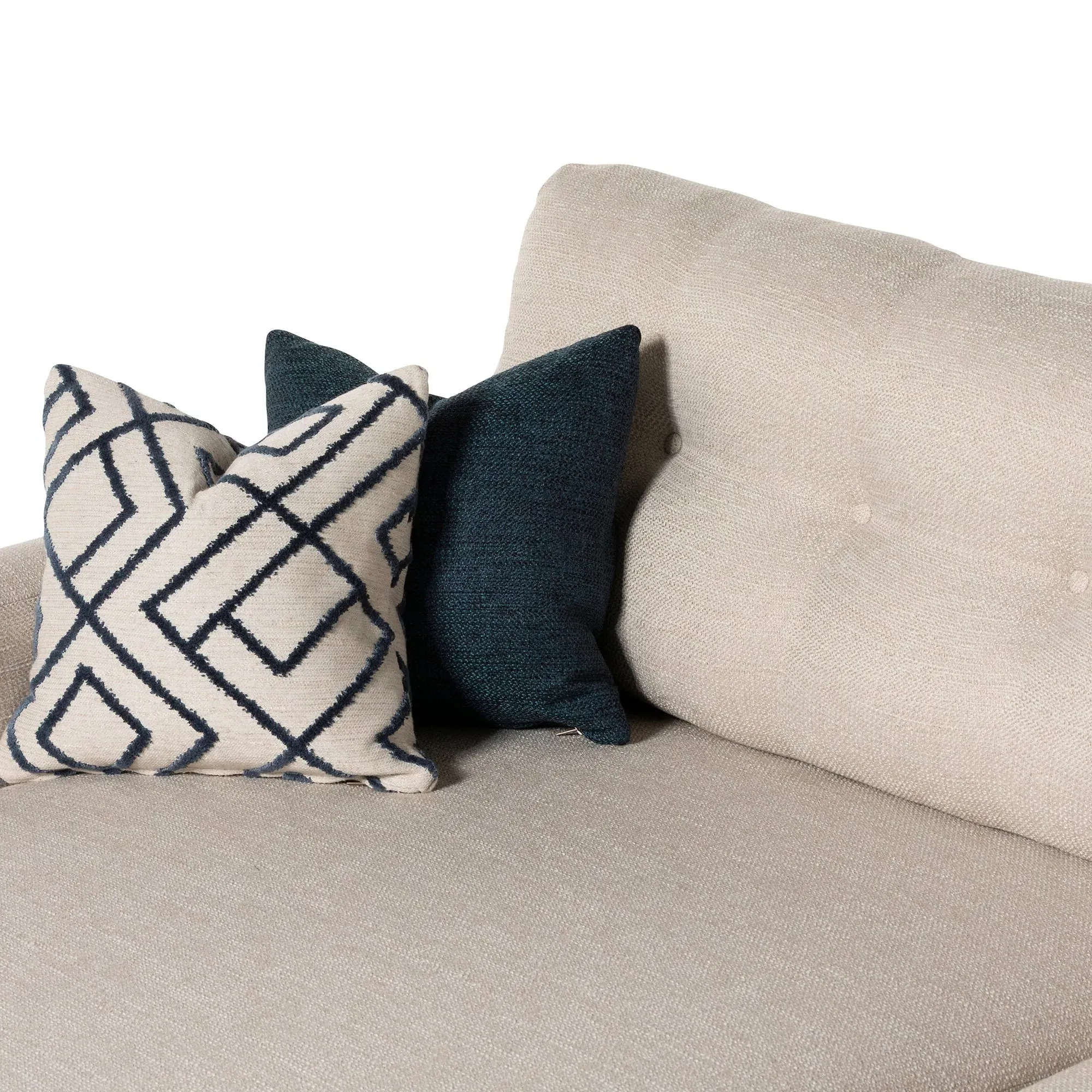 Myers Lounger Sofa - Neutral Fabric