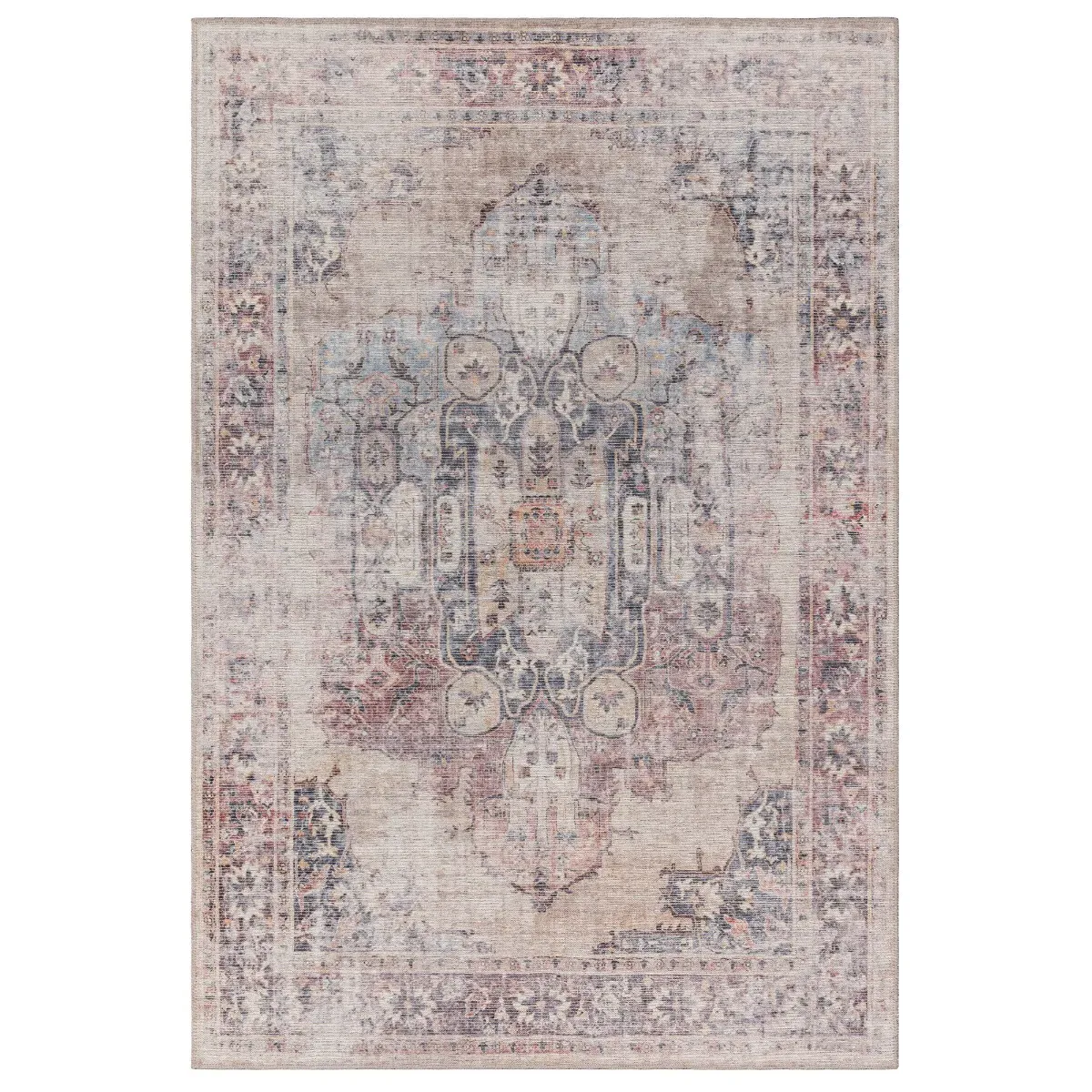 Myla Lila Square Rug - Cotton Blend image