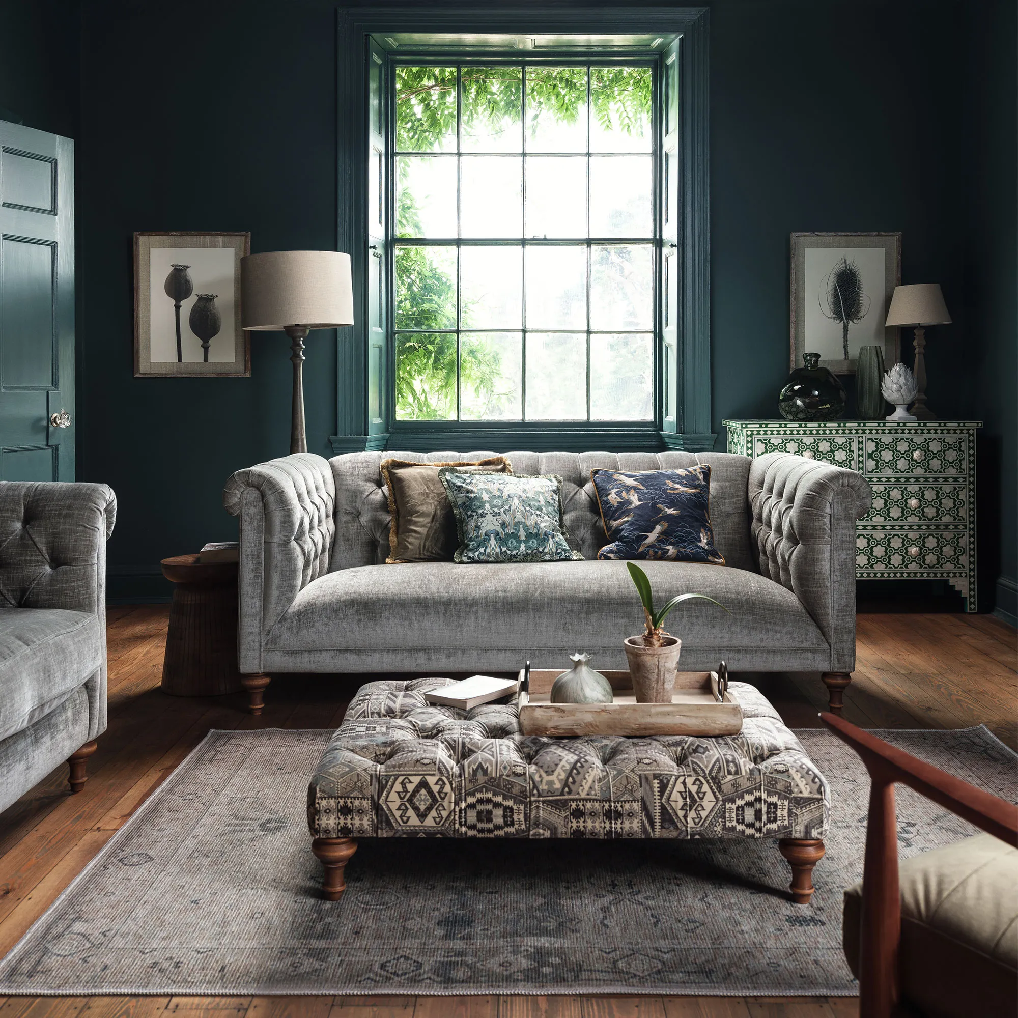 Myla Vida Square Rug - Cotton Blend