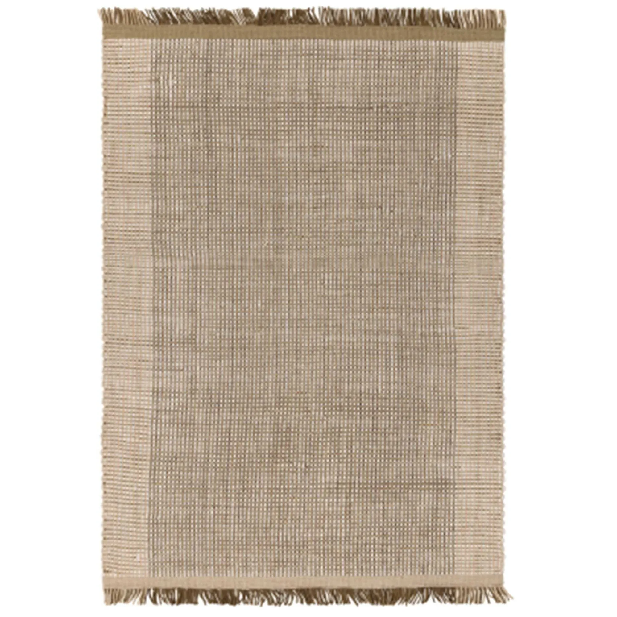 Mythical Square Rug - Brown, Wool