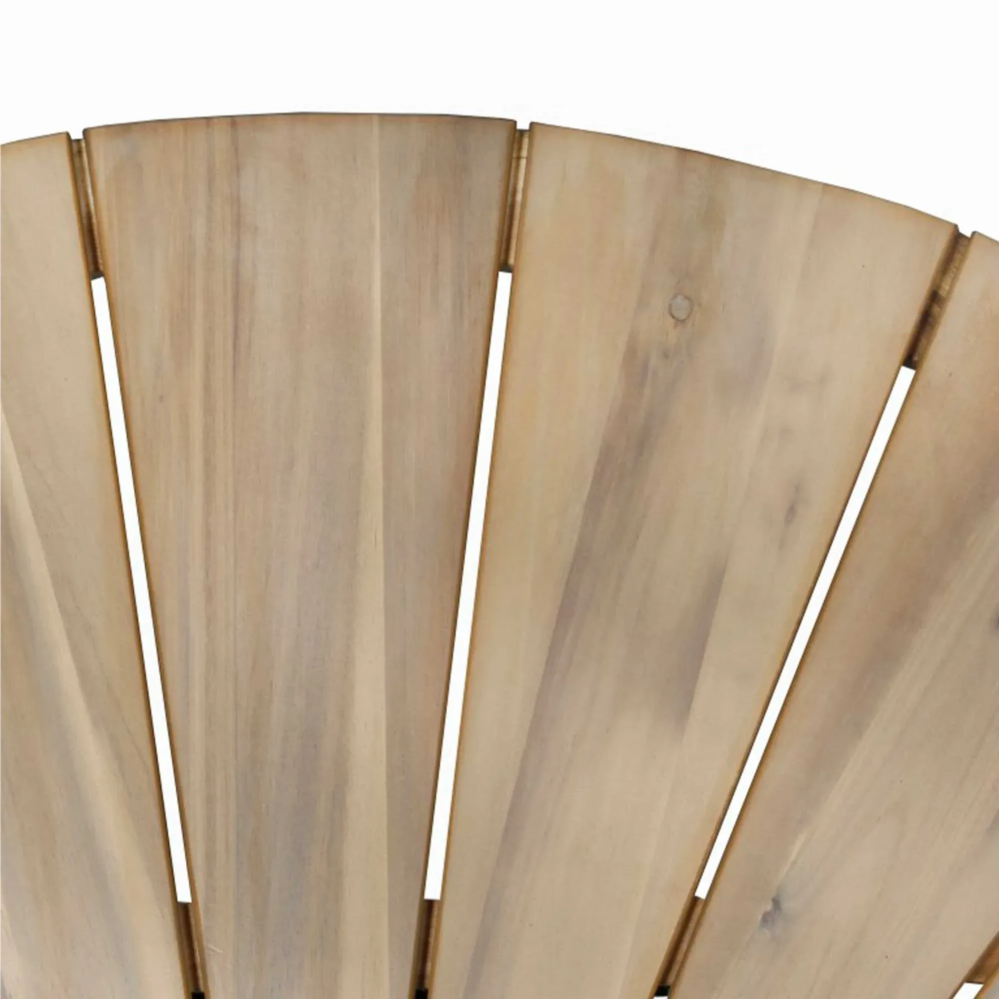 Nassau Round Bistro Dining Set - Black, Aluminium