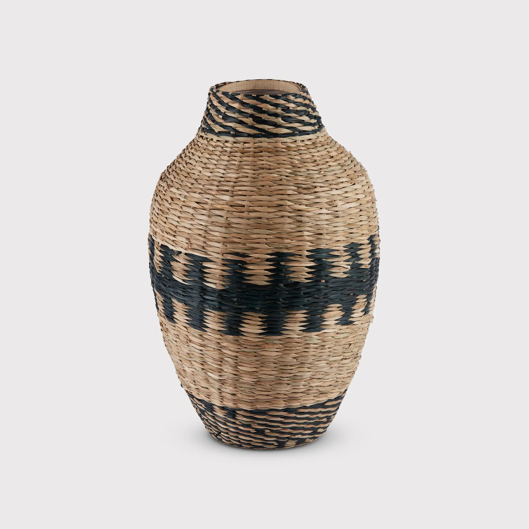 Natural Woven Vase - Neutral, Bamboo image