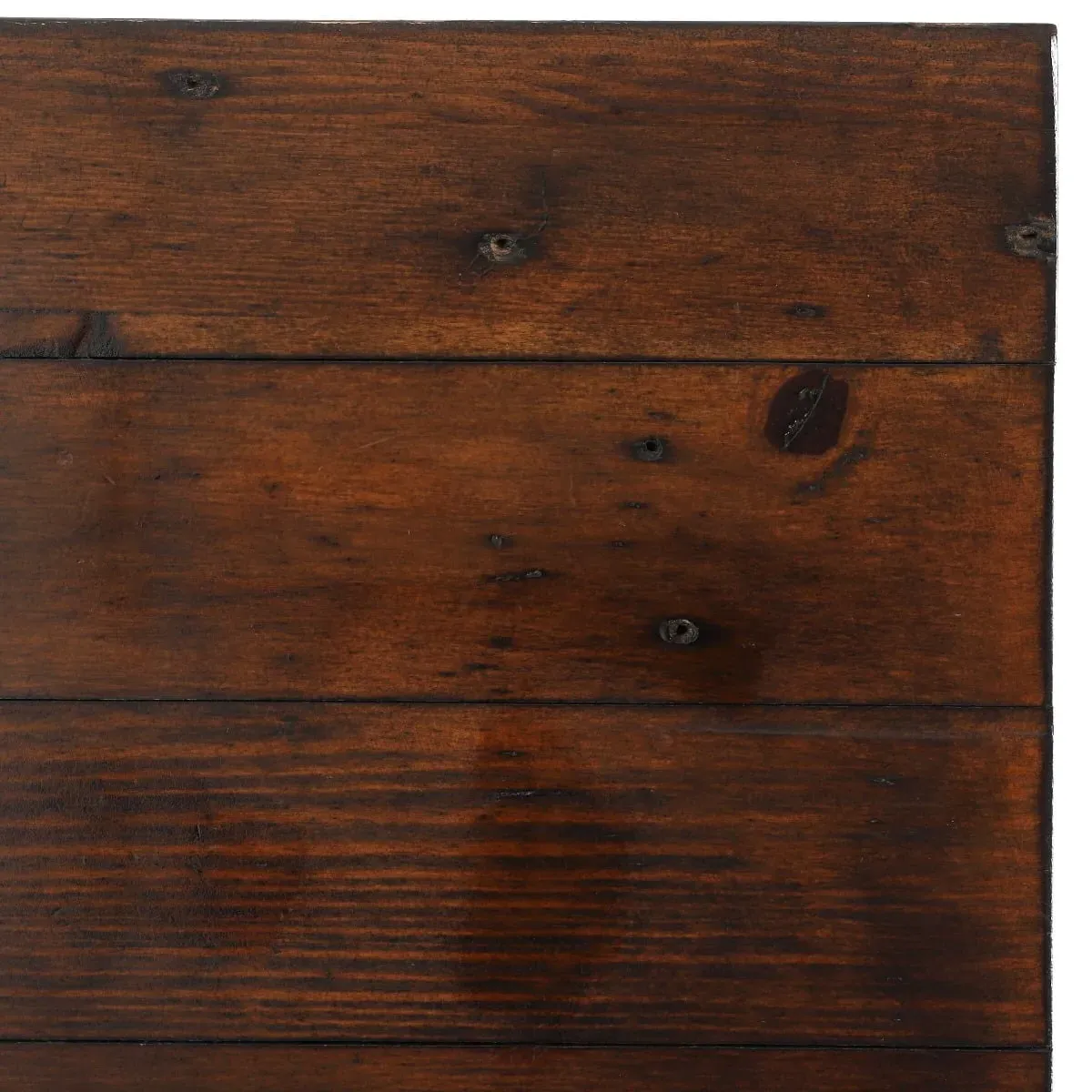 Navajos 3 Drawer Wide Bedside Table - Brown, Wood