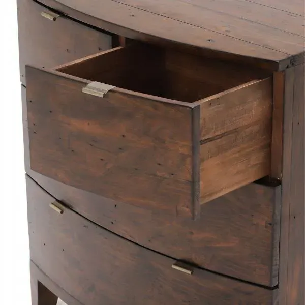 Navajos 4 Drawer Chest - Brown, Wood