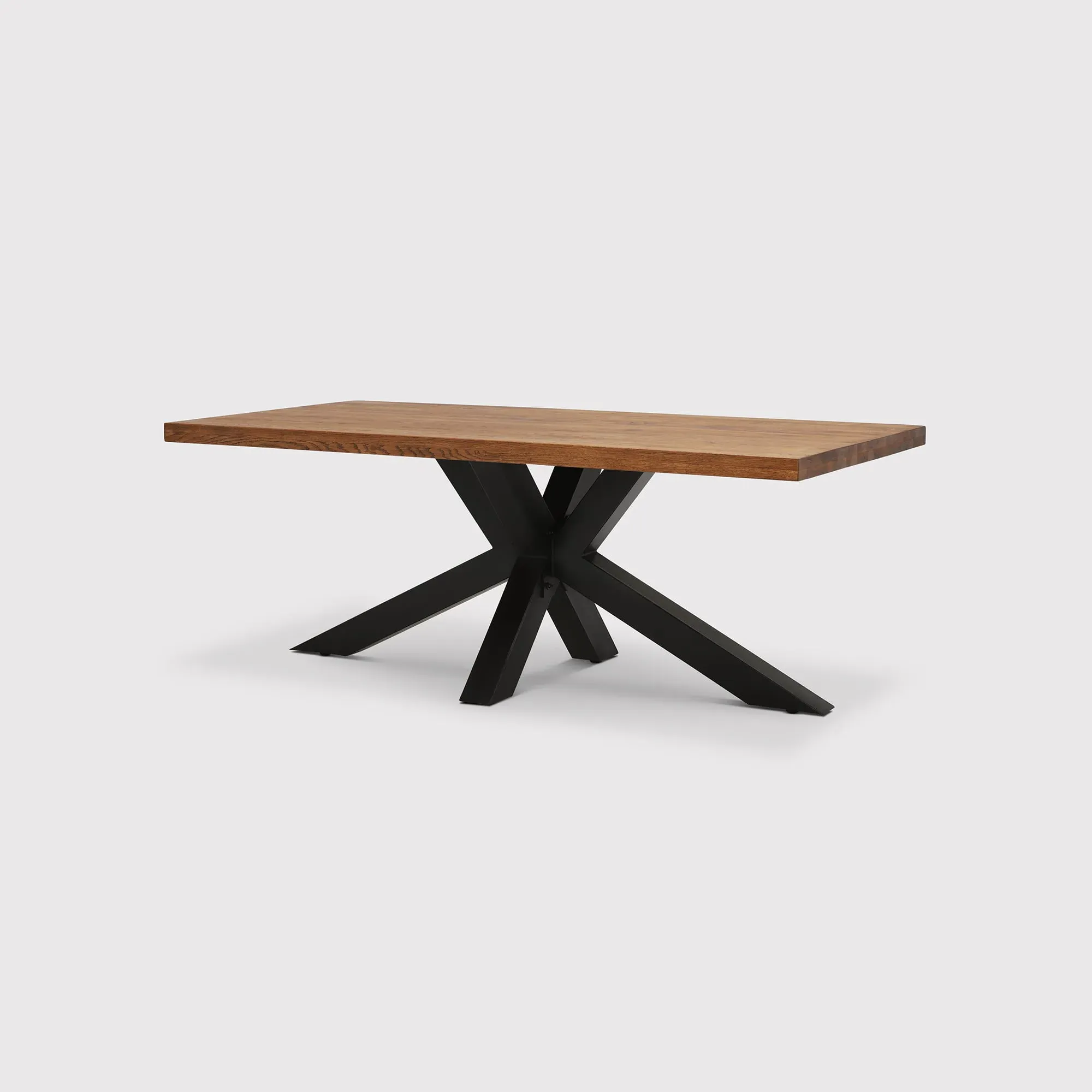 Navarro Star Dining Table - Brown, Oak image