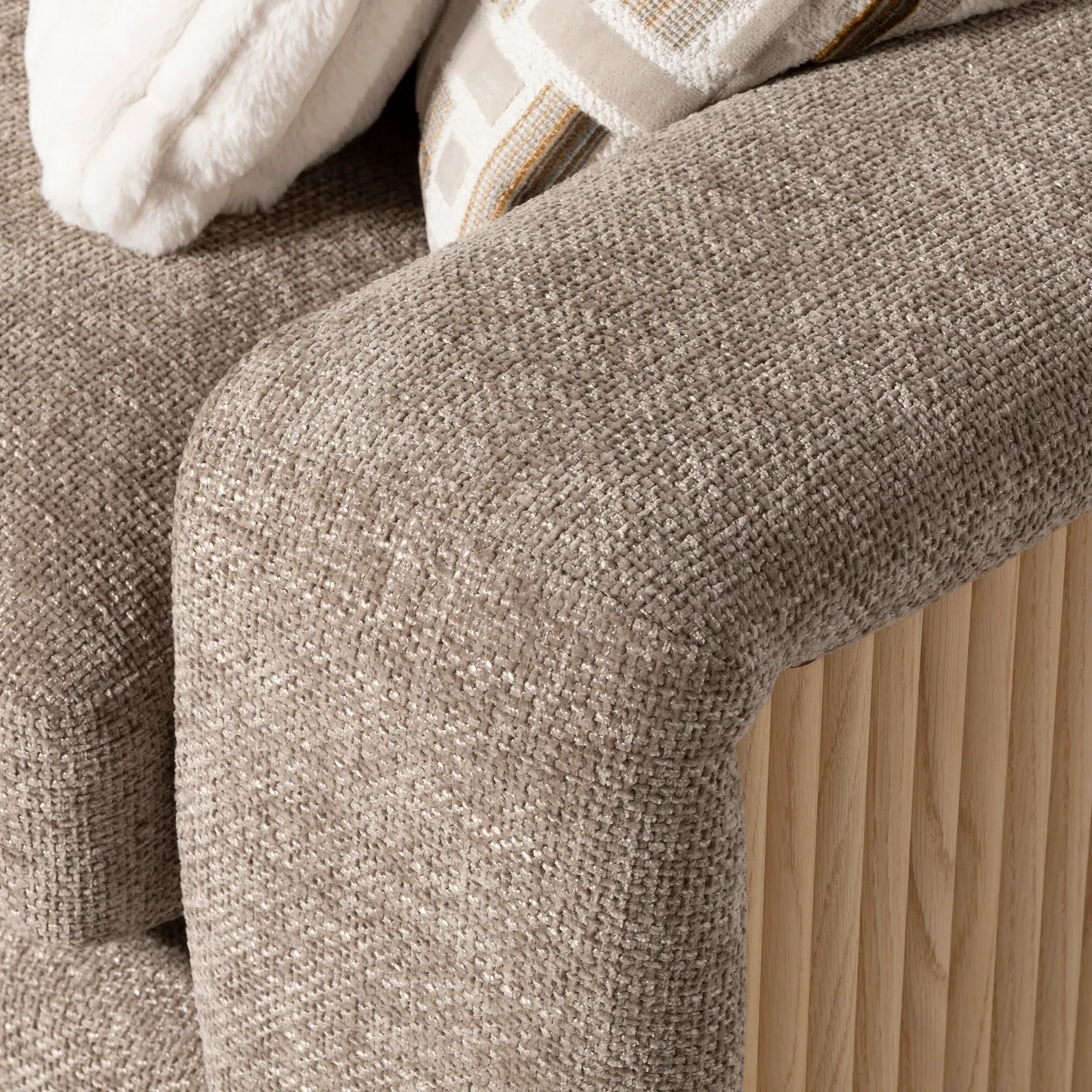 Nebara XL Chaise Sofa RHF - Neutral