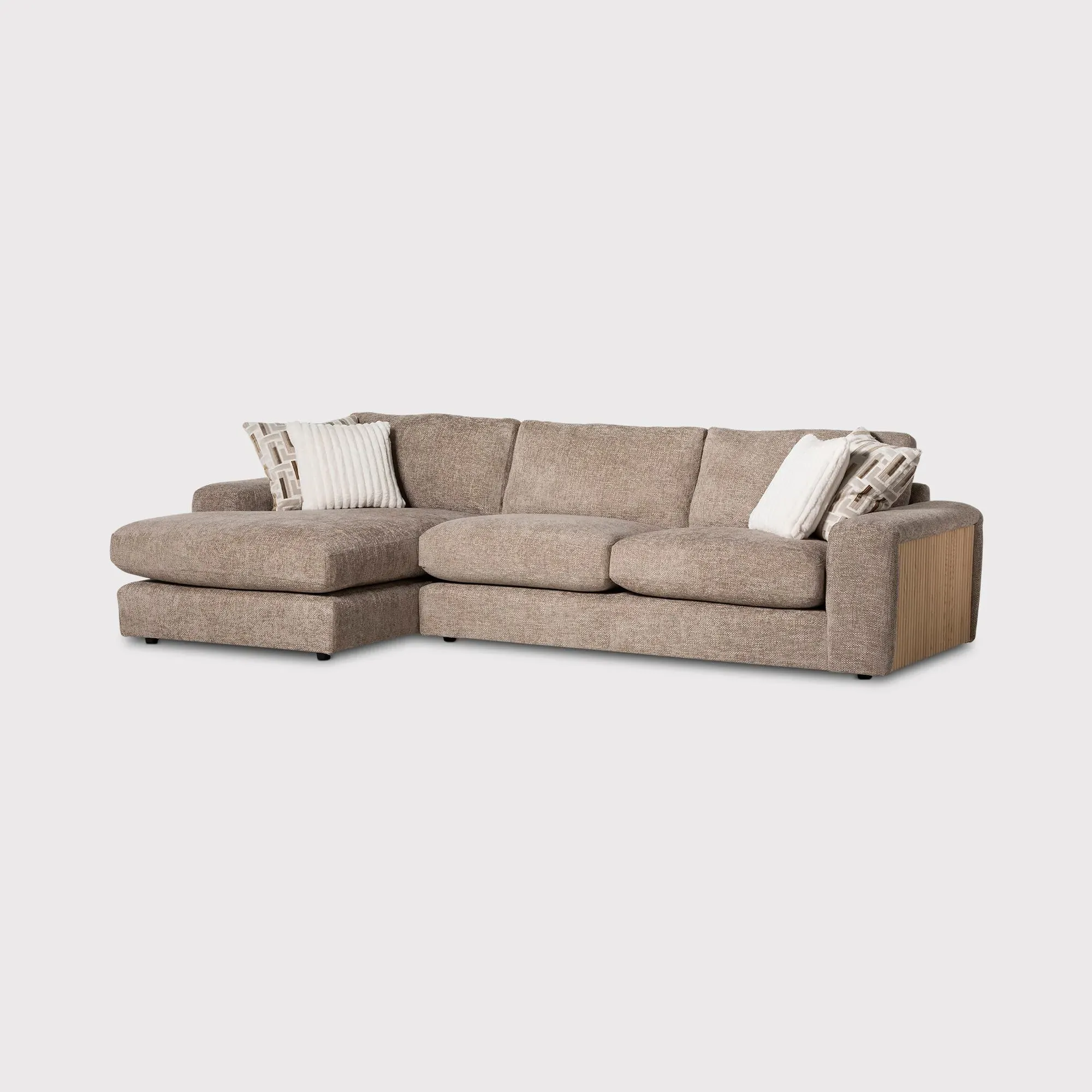 Nebara XL Chaise Sofa RHF - Neutral image