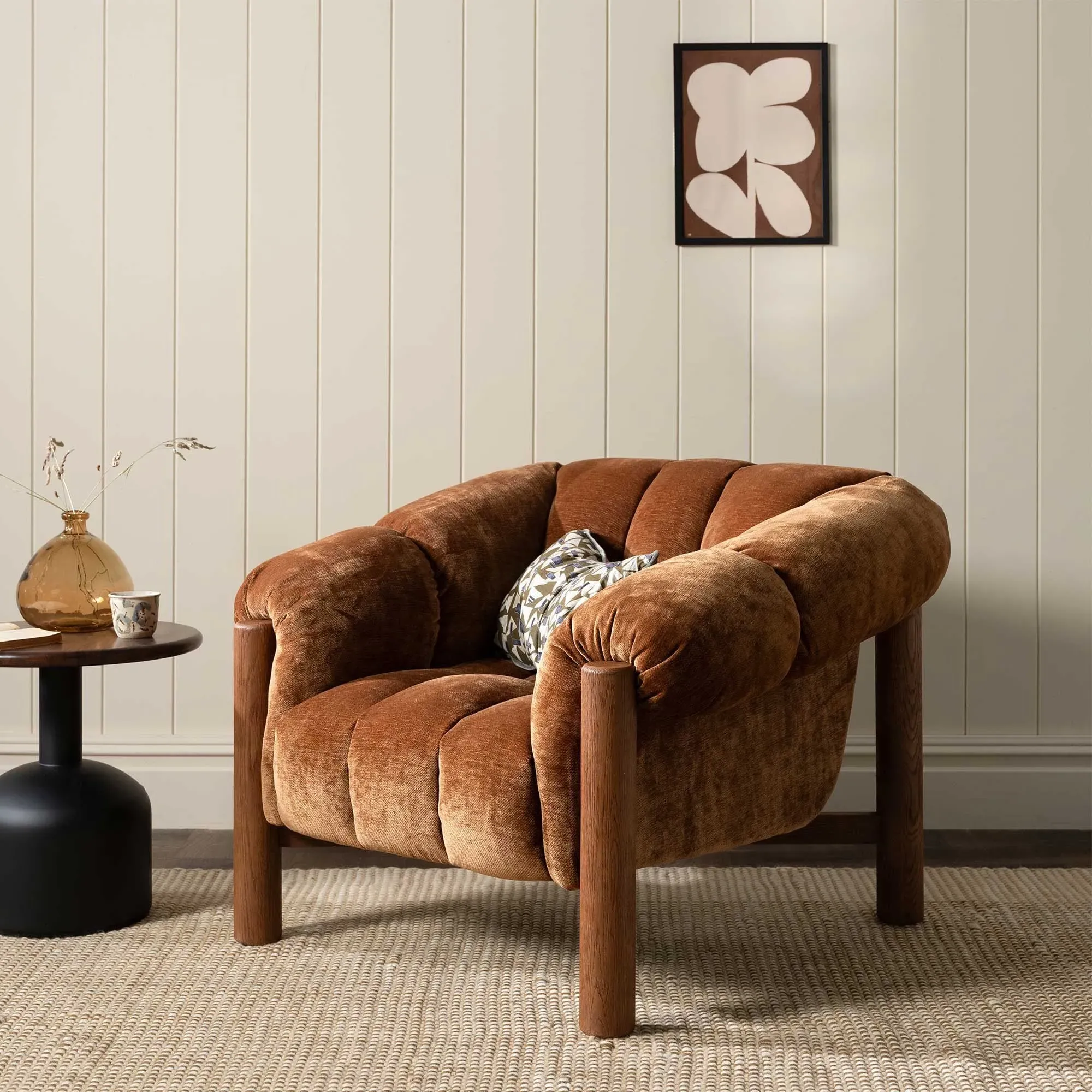 Nebula Armchair - Oak