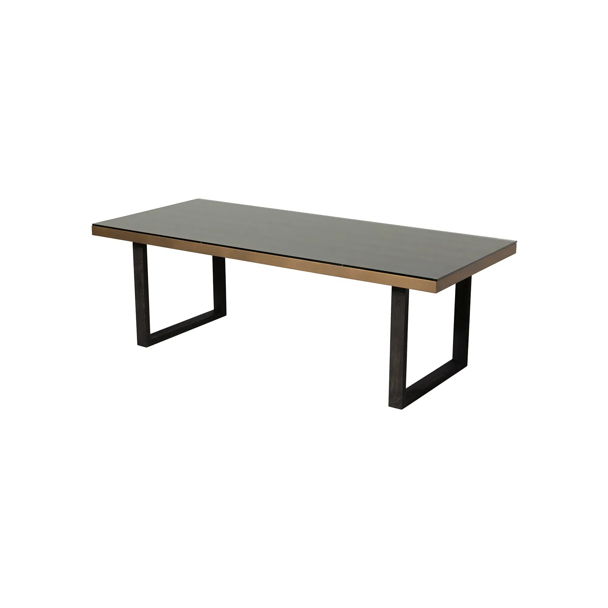 Nerina 230cm Dining Table - Black, Oak