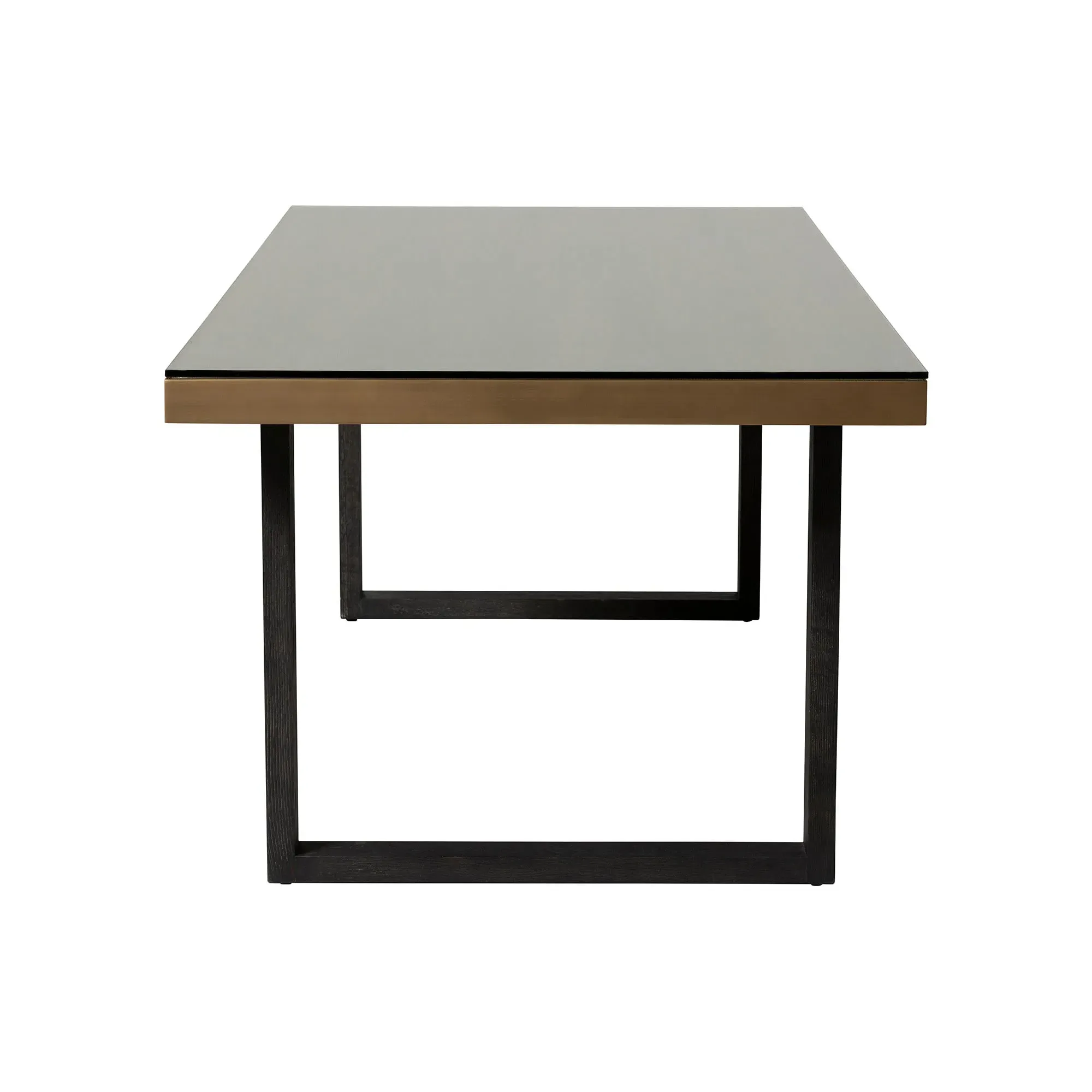 Nerina 230cm Dining Table - Black, Oak