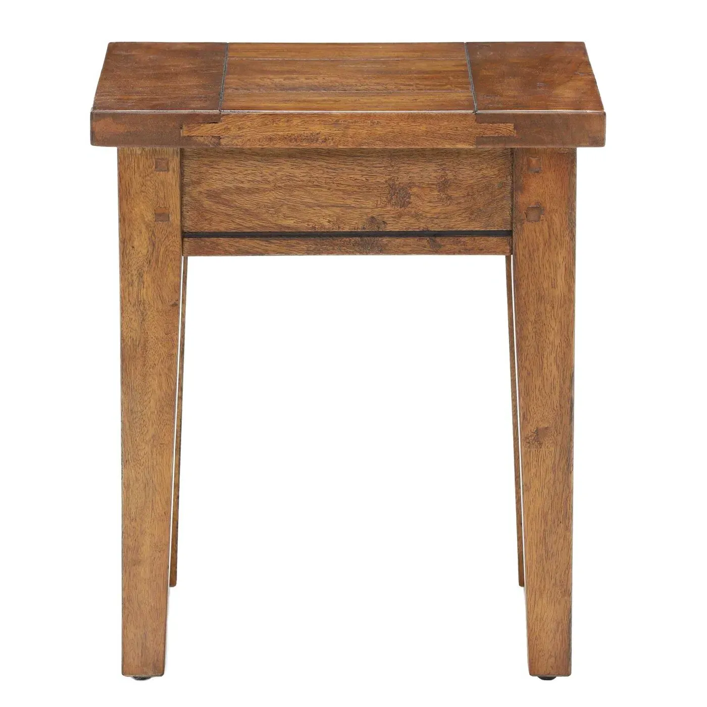 New Frontier Stool - Brown, Mango Wood