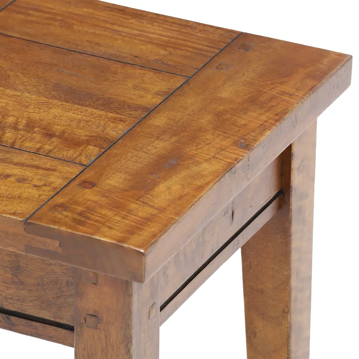 New Frontier Stool - Brown, Mango Wood