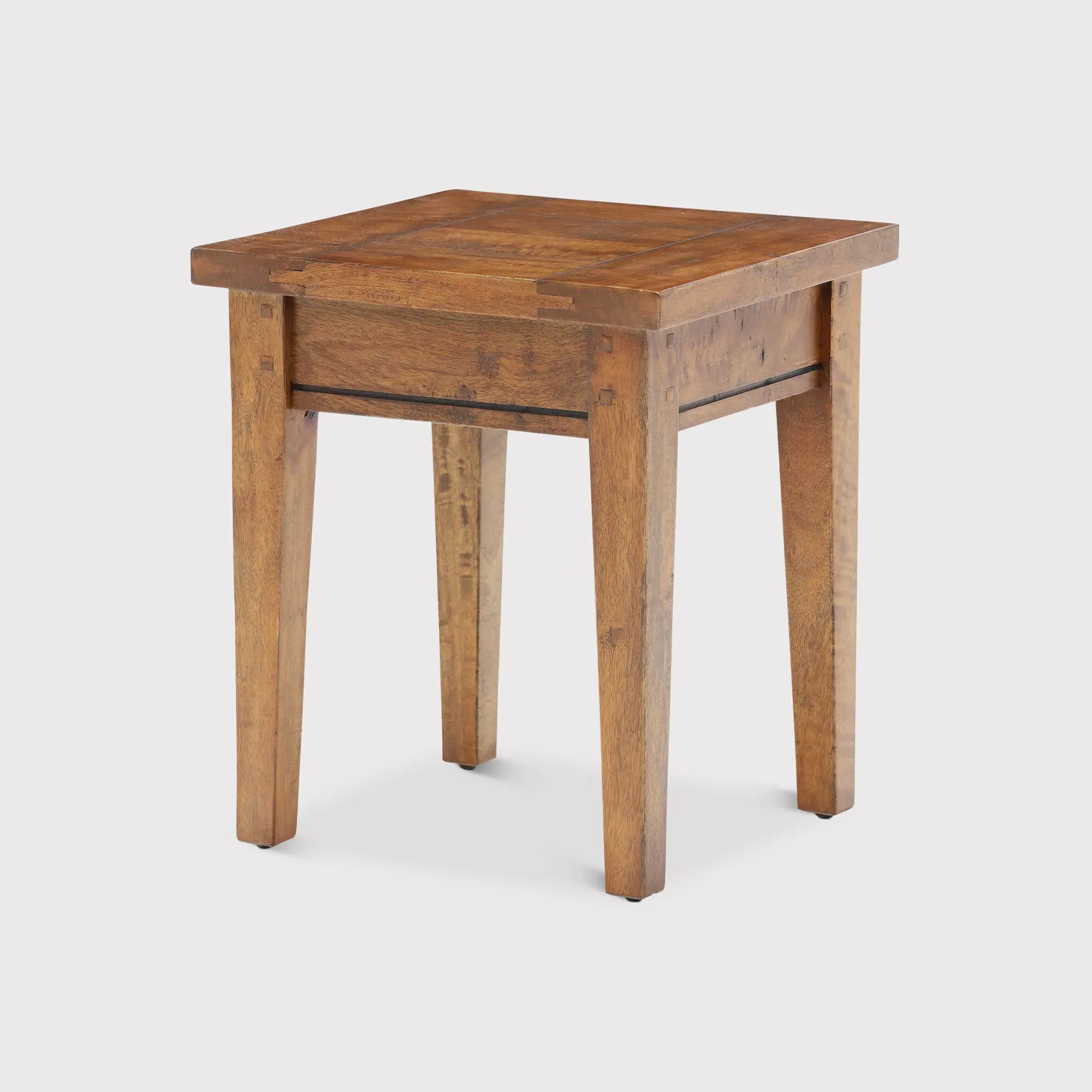 New Frontier Stool - Brown, Mango Wood image