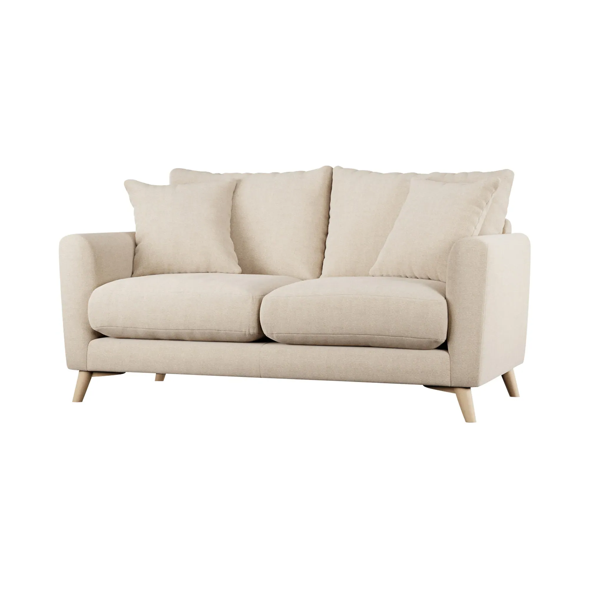 Newberry 2-Seater Sofa - Neutral, Fabric