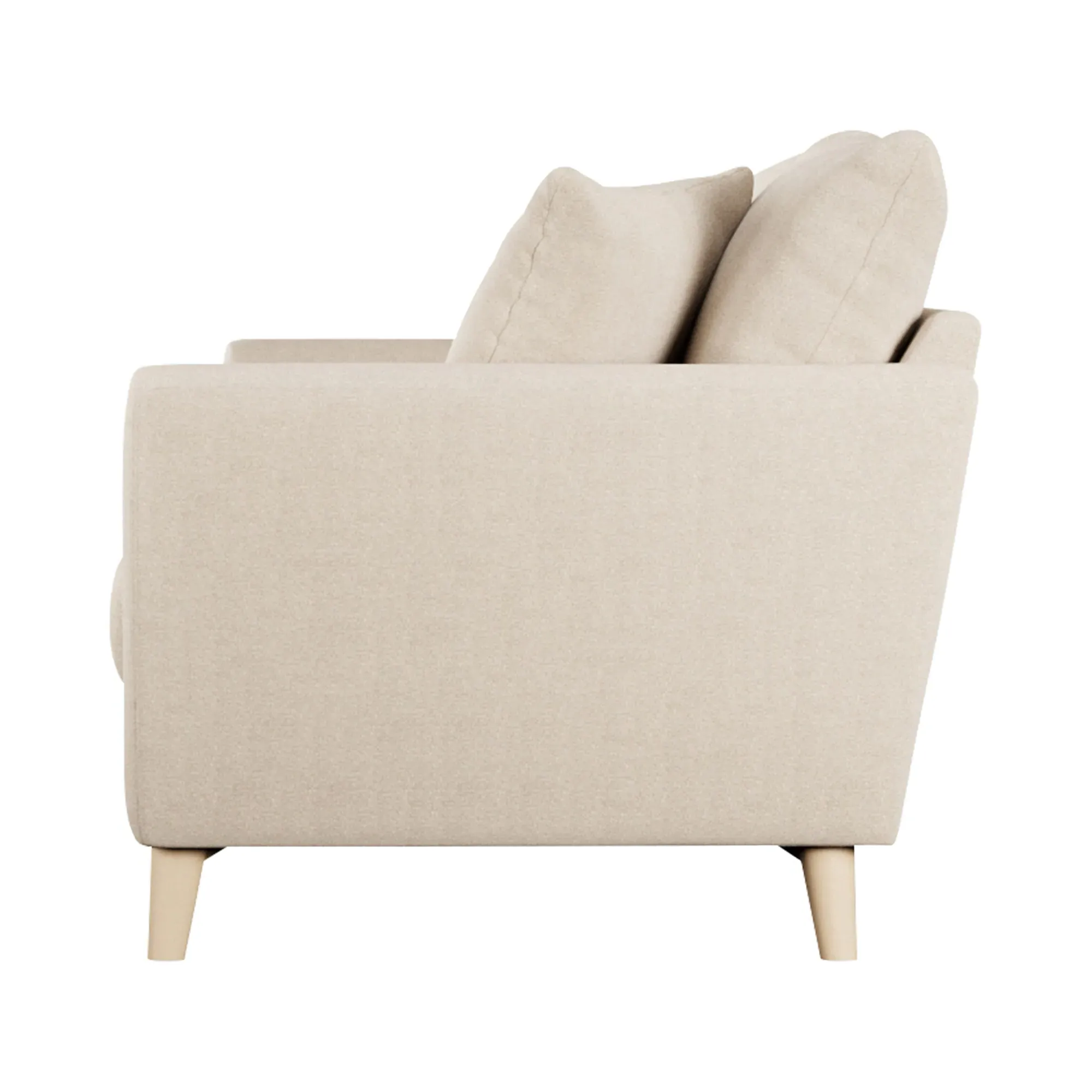 Newberry 2-Seater Sofa - Neutral, Fabric