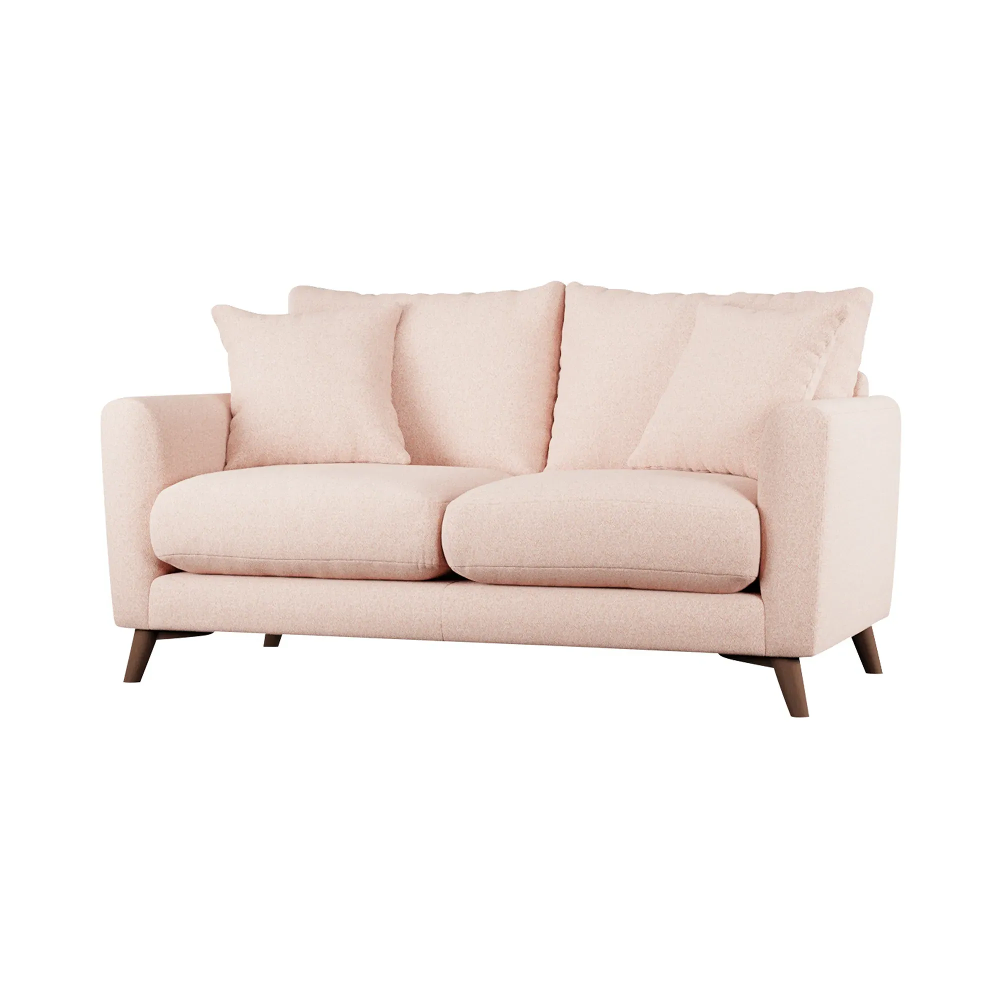 Newberry 2-Seater Sofa - Pink, Fabric