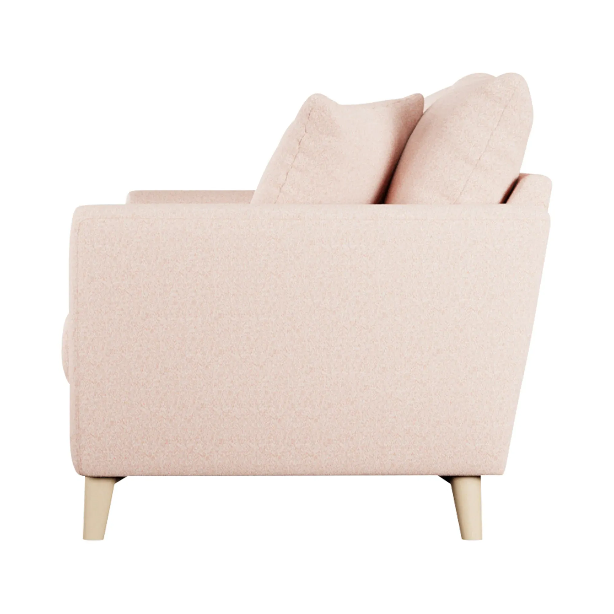 Newberry 2-Seater Sofa - Pink, Fabric