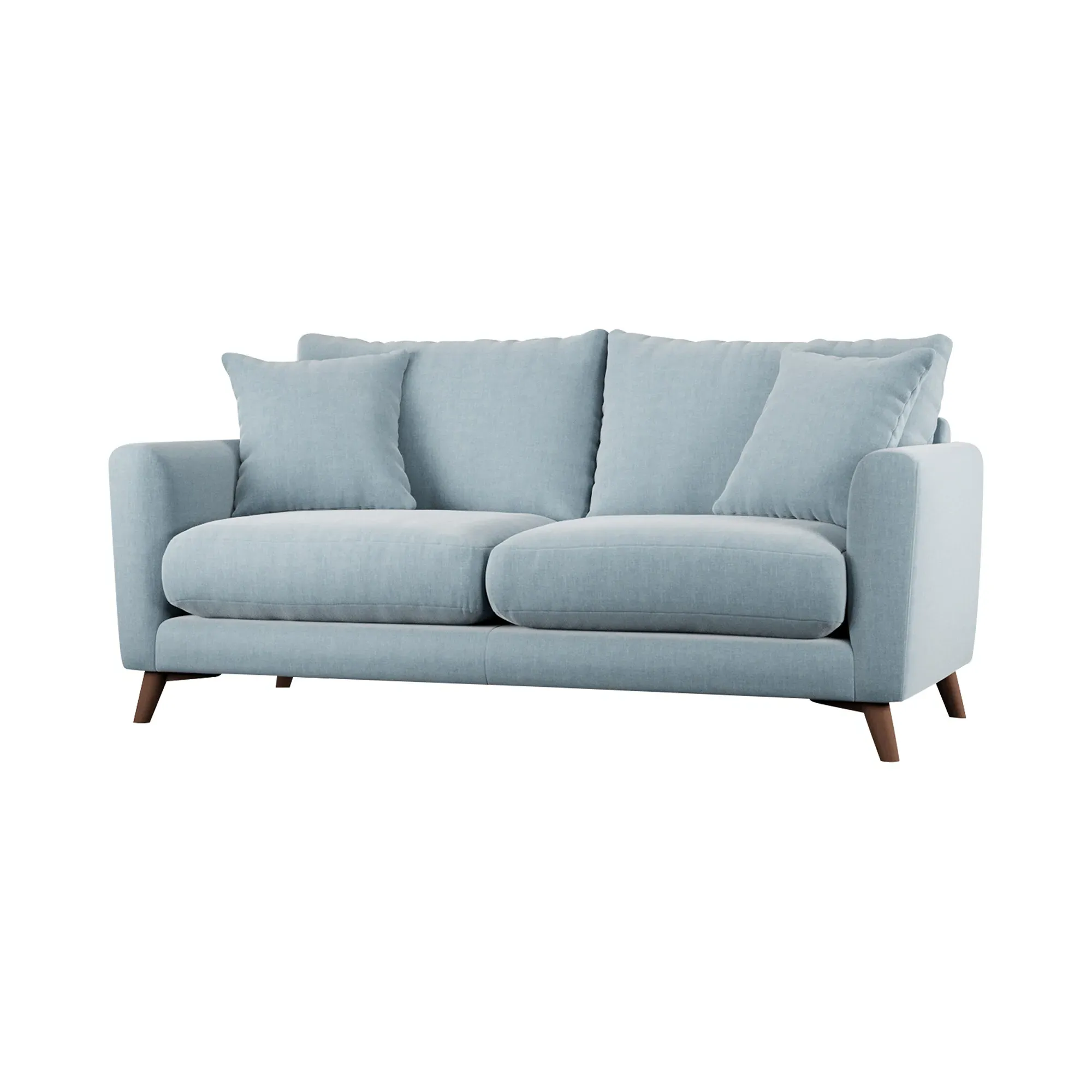 Newberry 3-Seater Sofa - Blue, Fabric