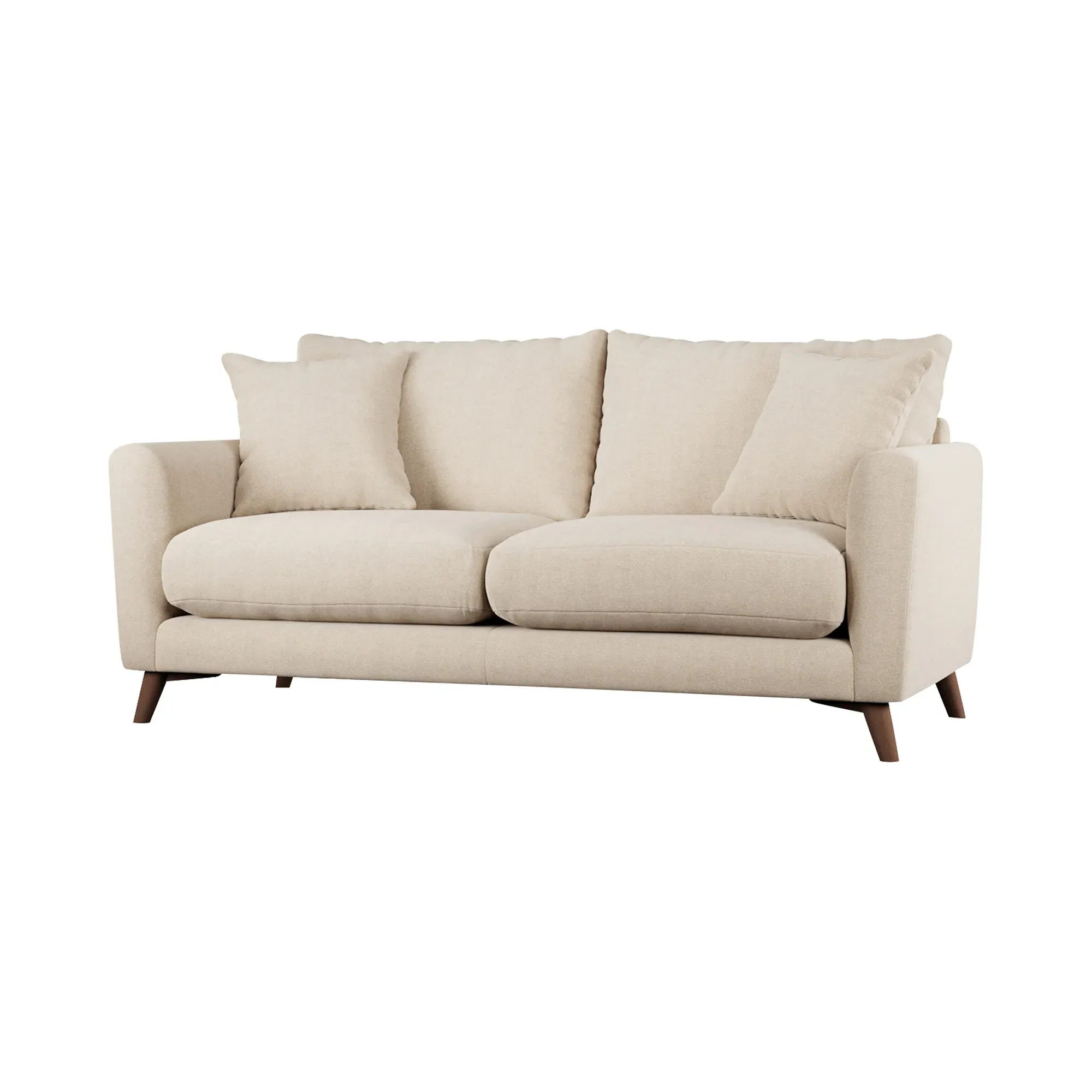 Newberry 3-Seater Sofa - Neutral, Fabric