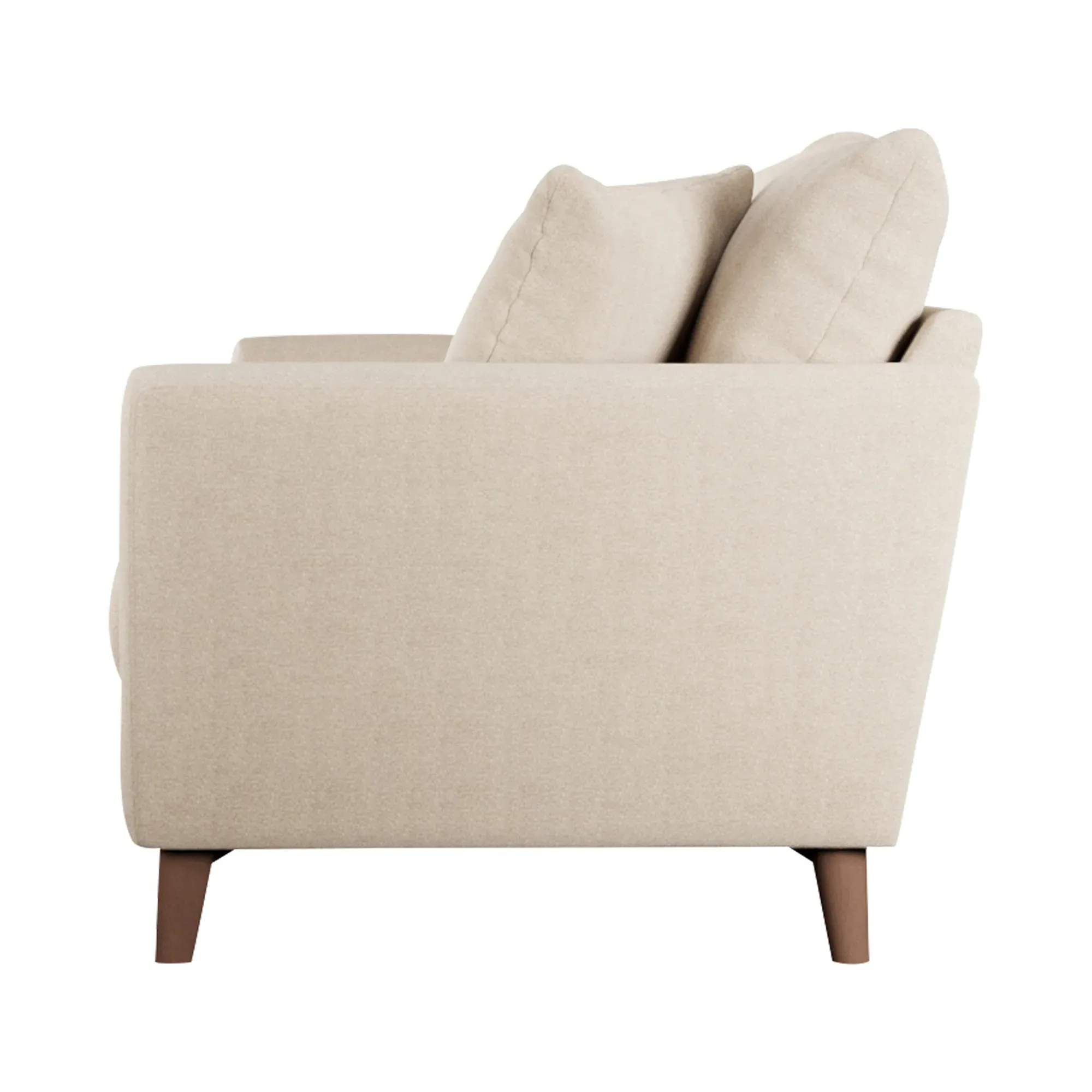 Newberry 3-Seater Sofa - Neutral, Fabric