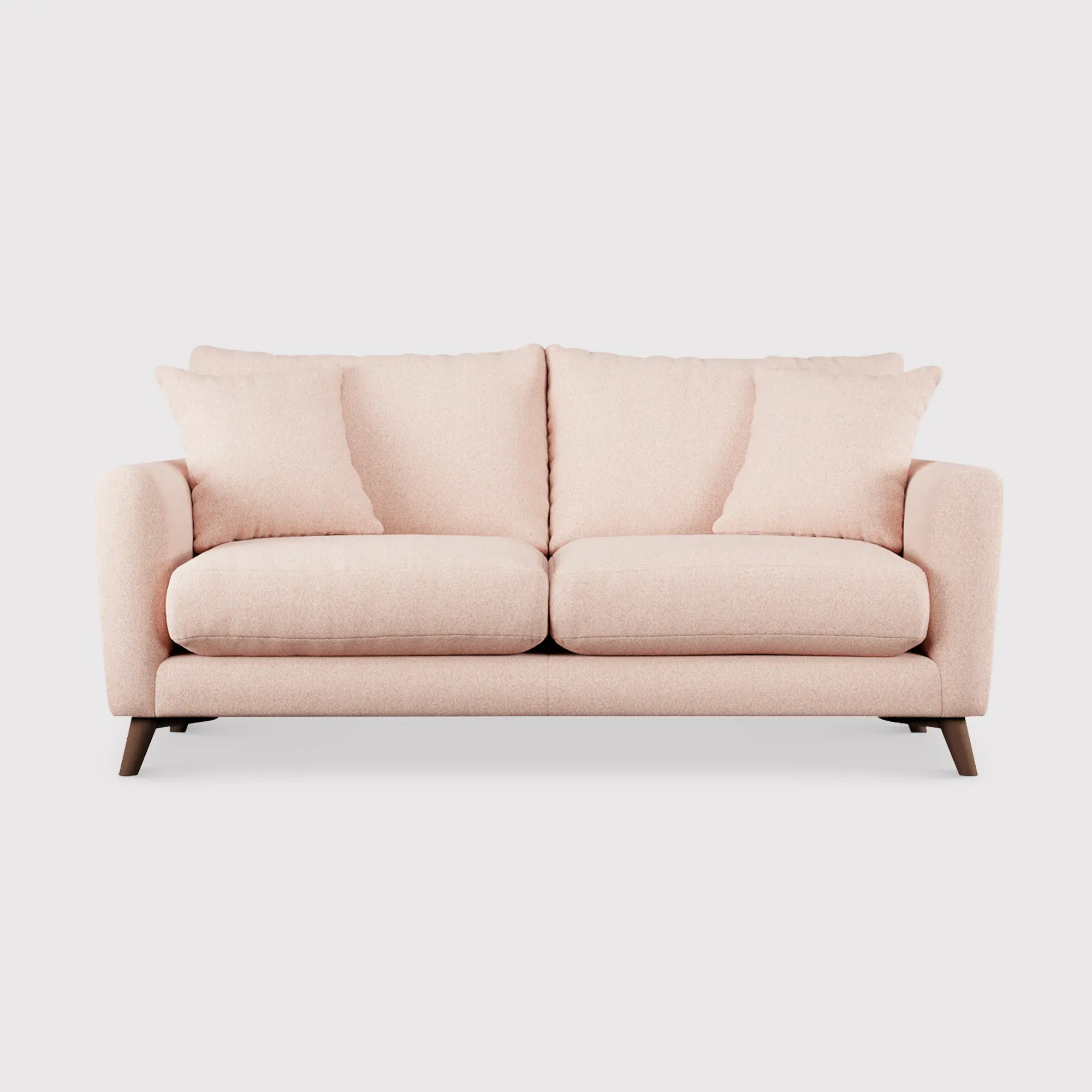 Newberry 3-Seater Sofa - Pink, Fabric