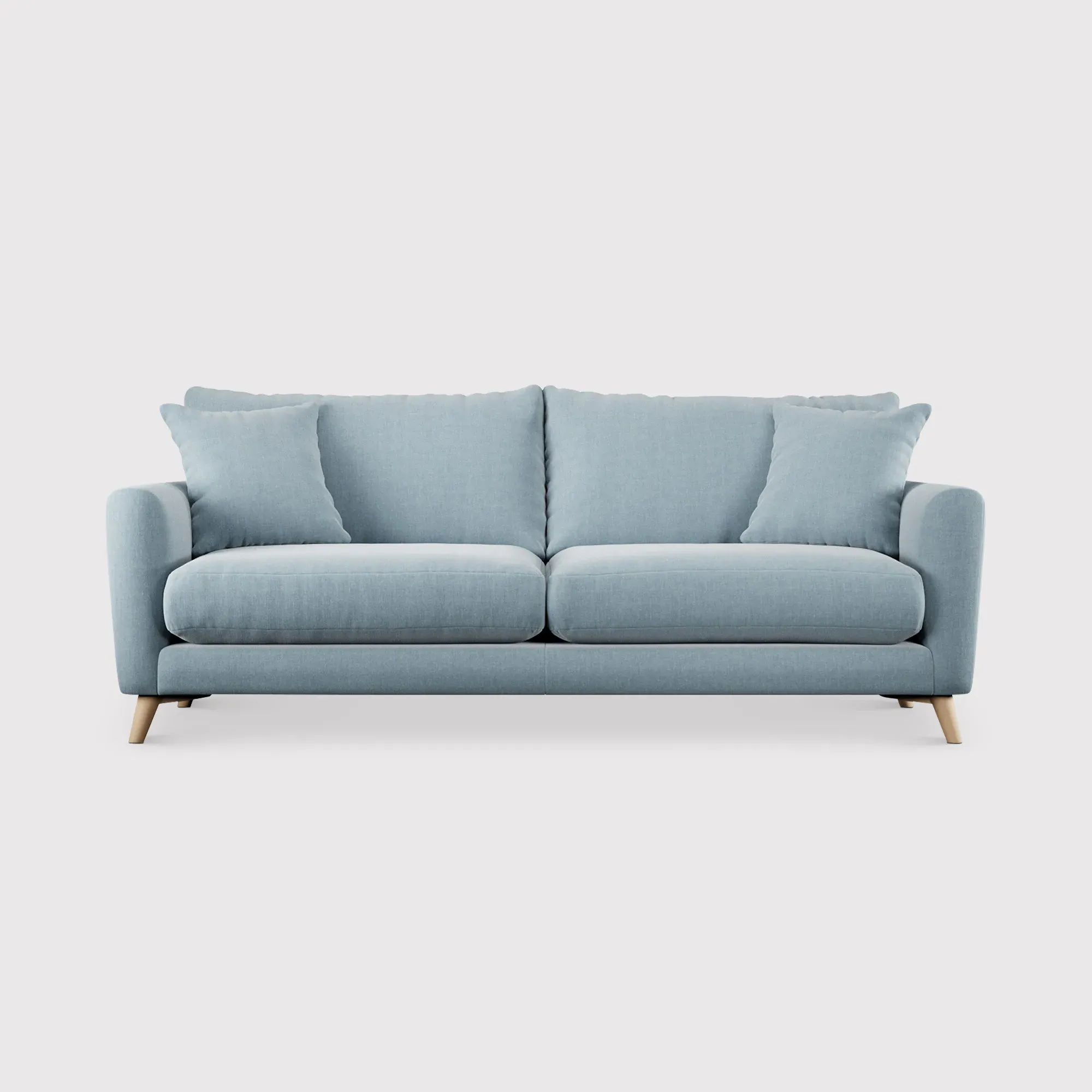 Newberry 4-Seater Sofa - Blue, Fabric