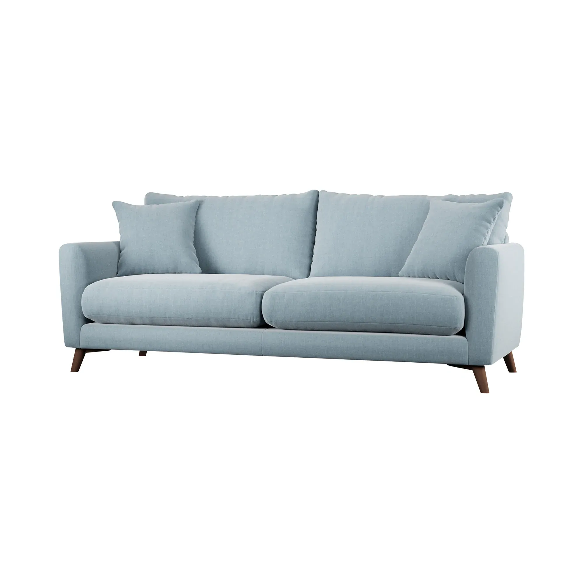 Newberry 4-Seater Sofa - Blue, Fabric