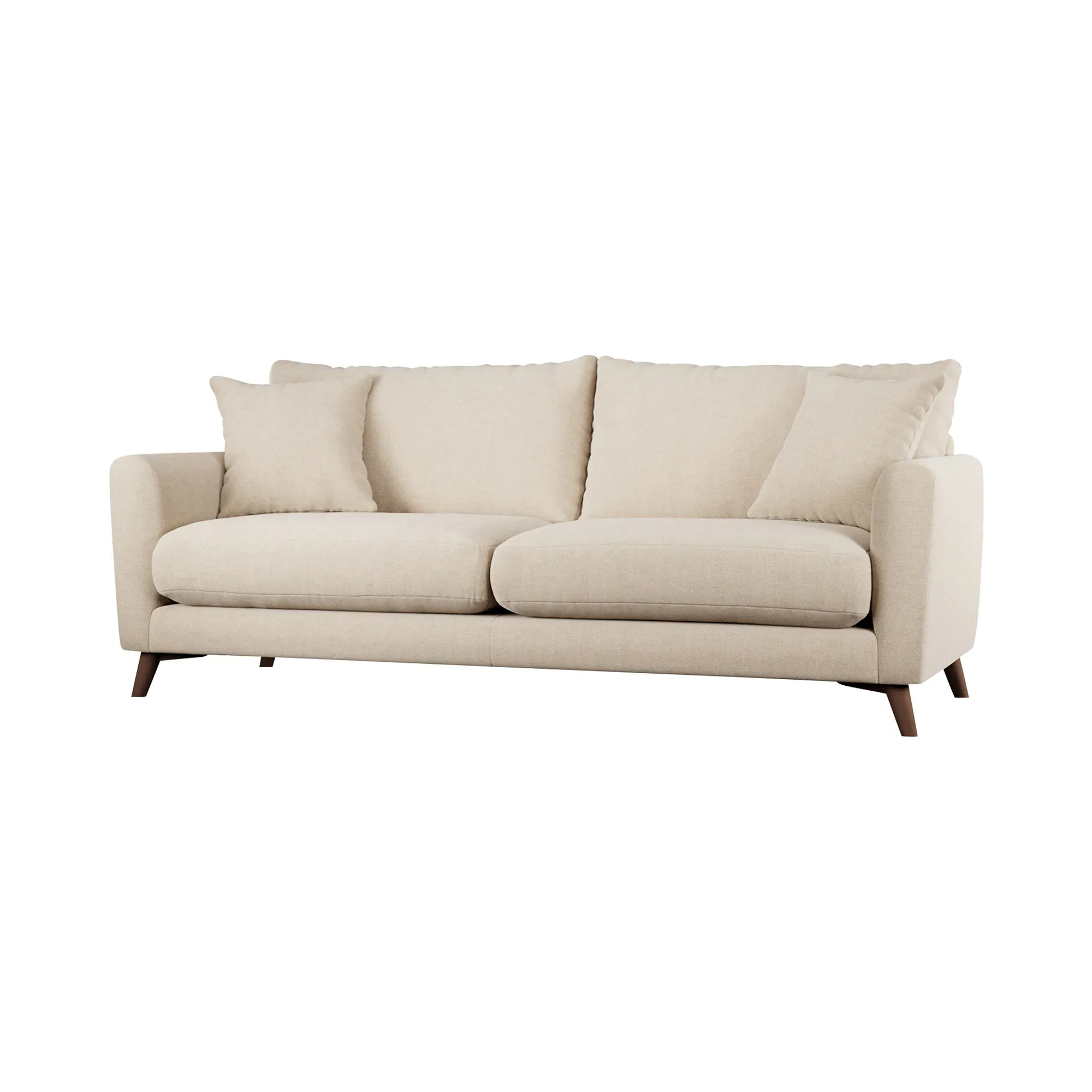 Newberry 4-Seater Sofa - Neutral, Fabric