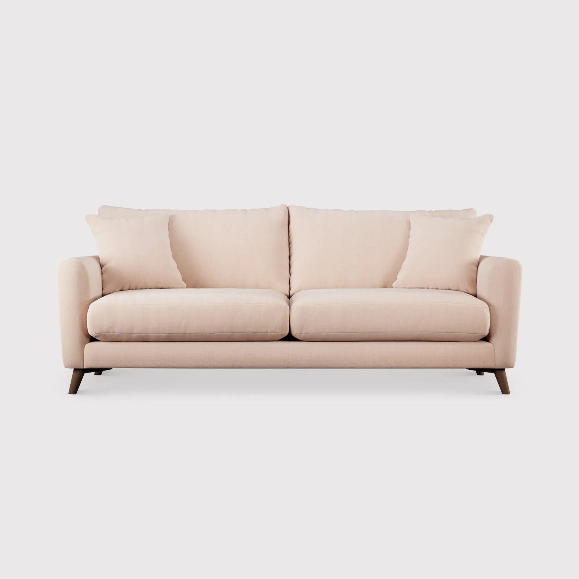 Newberry 4-Seater Sofa - Pink, Fabric