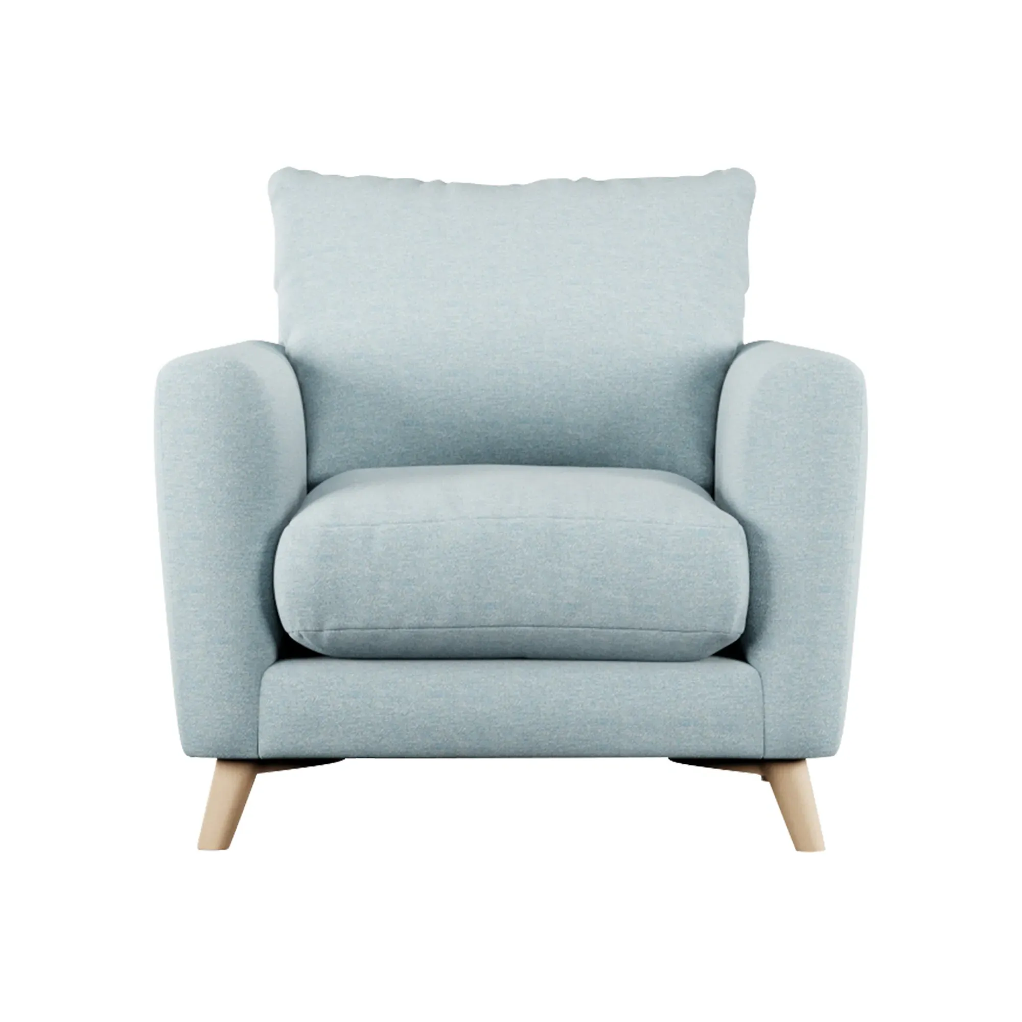 Newberry Armchair - Blue, Fabric