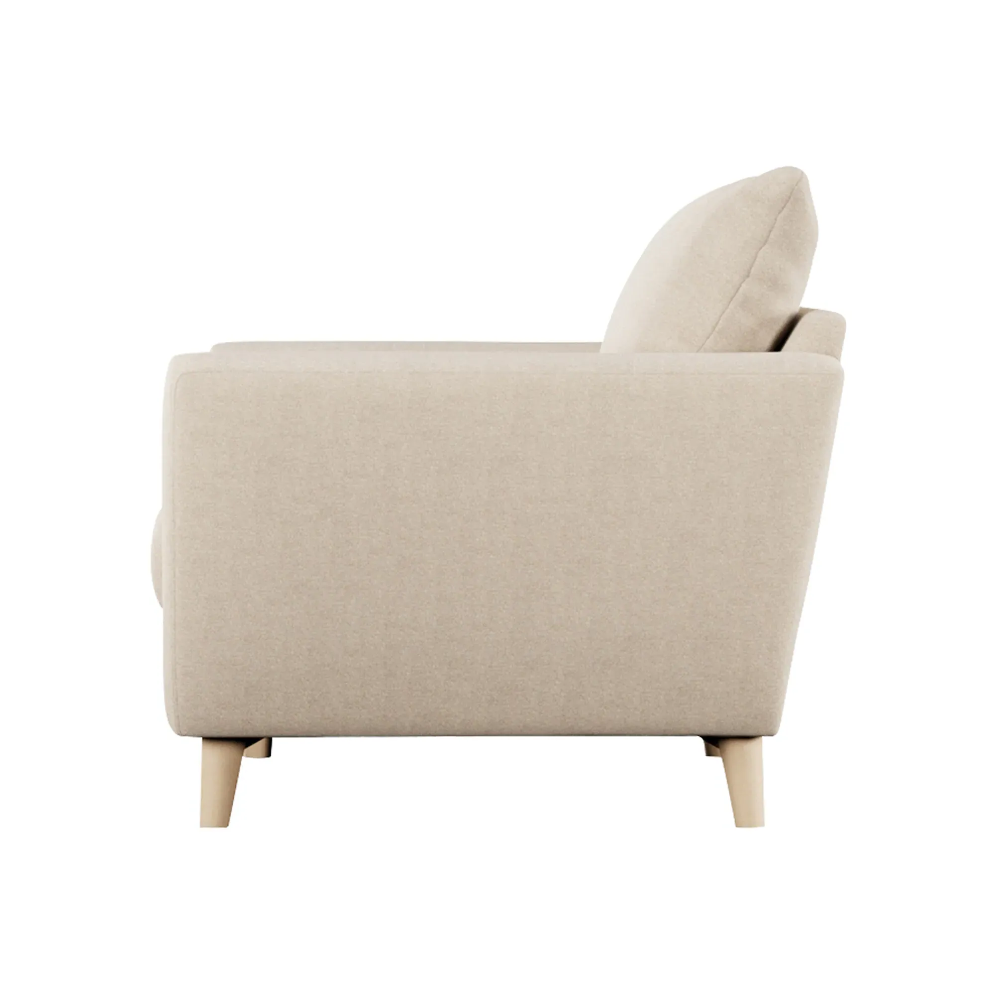 Newberry Armchair - Neutral, Fabric