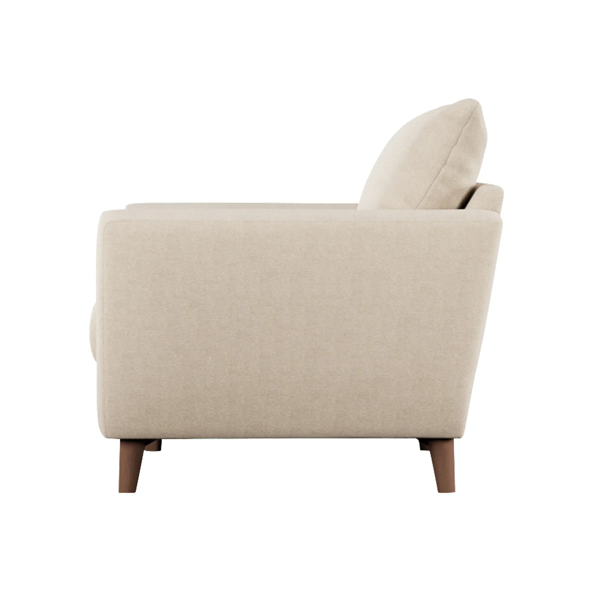 Newberry Armchair - Neutral, Fabric