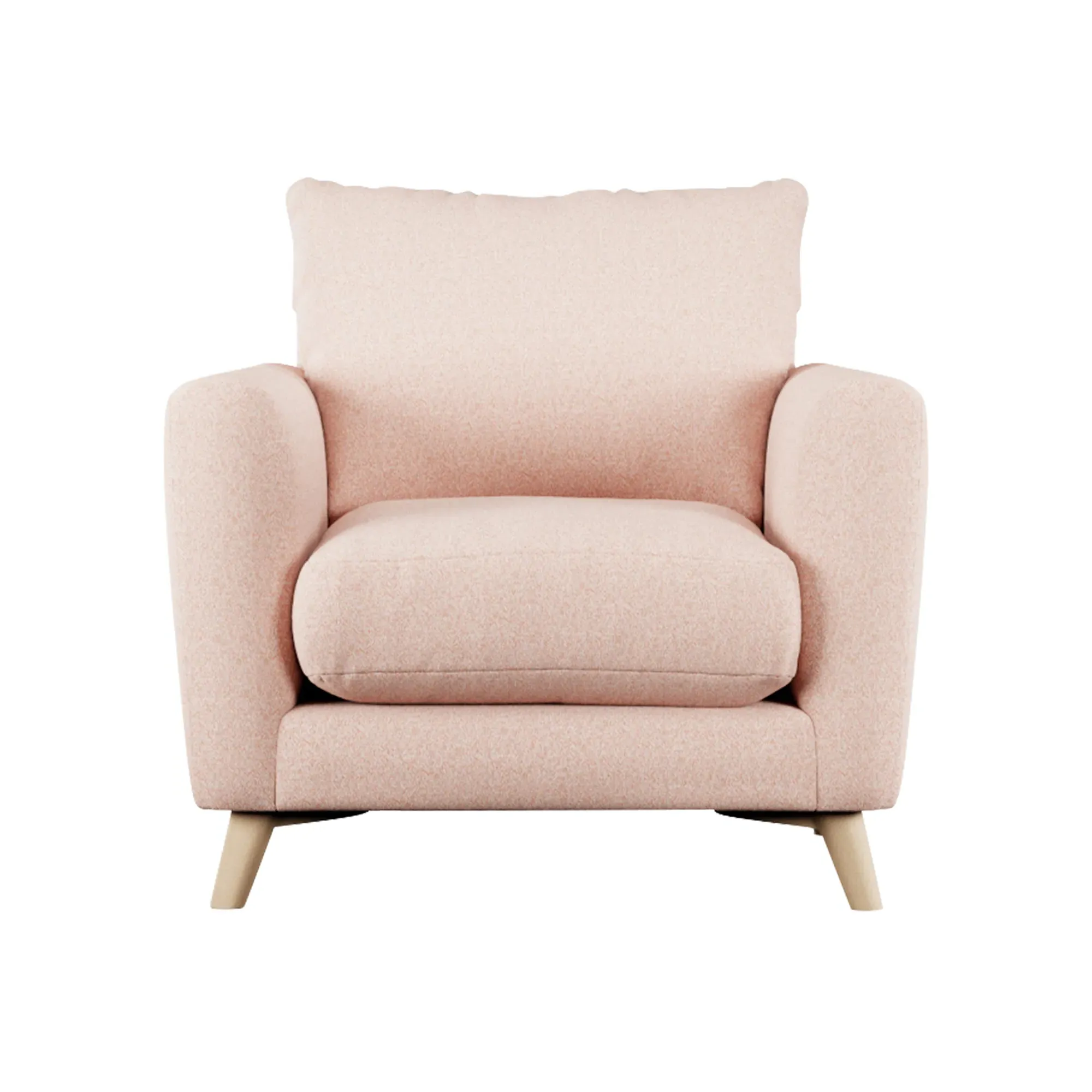 Newberry Armchair - Pink, Fabric