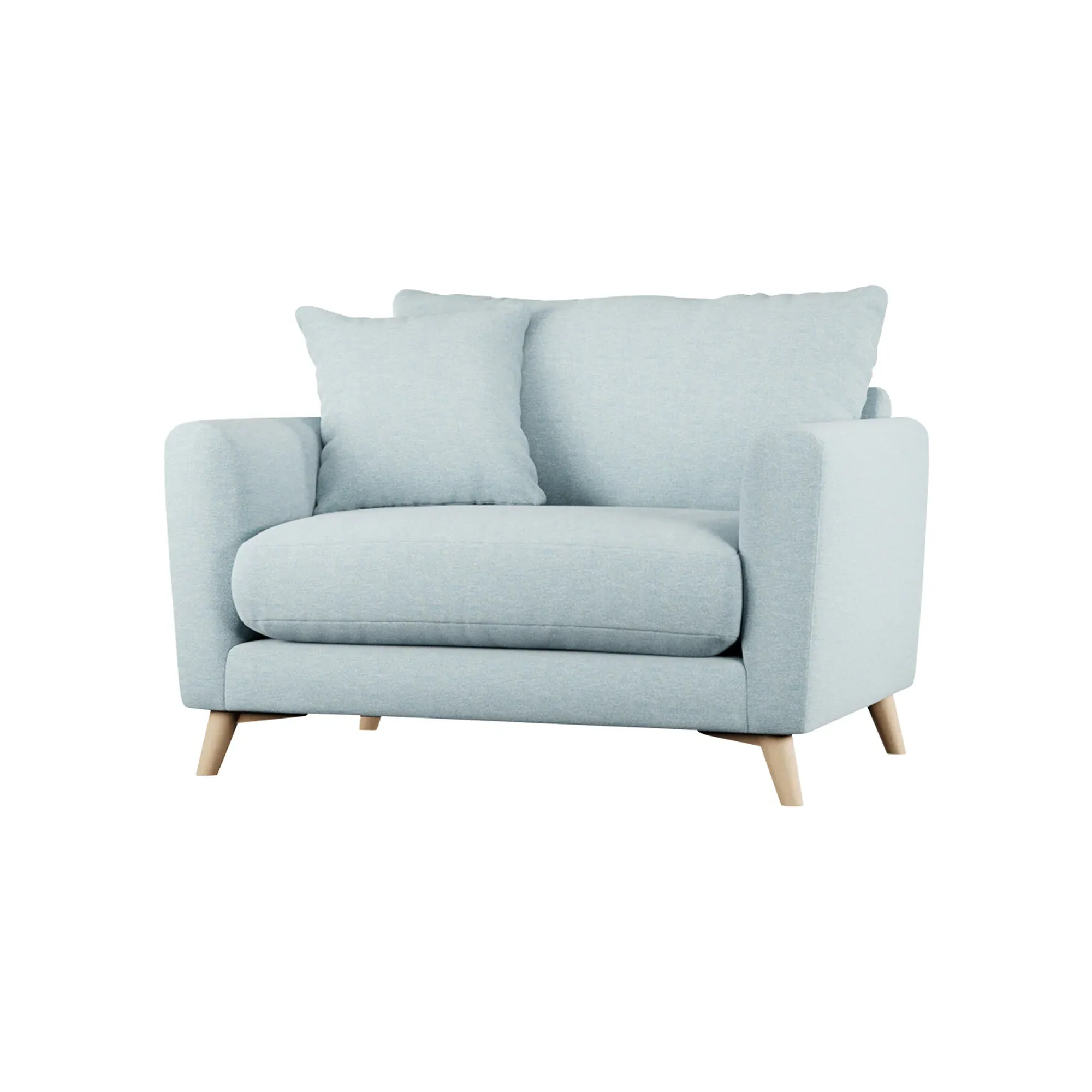 Newberry Snuggler Chair - Blue