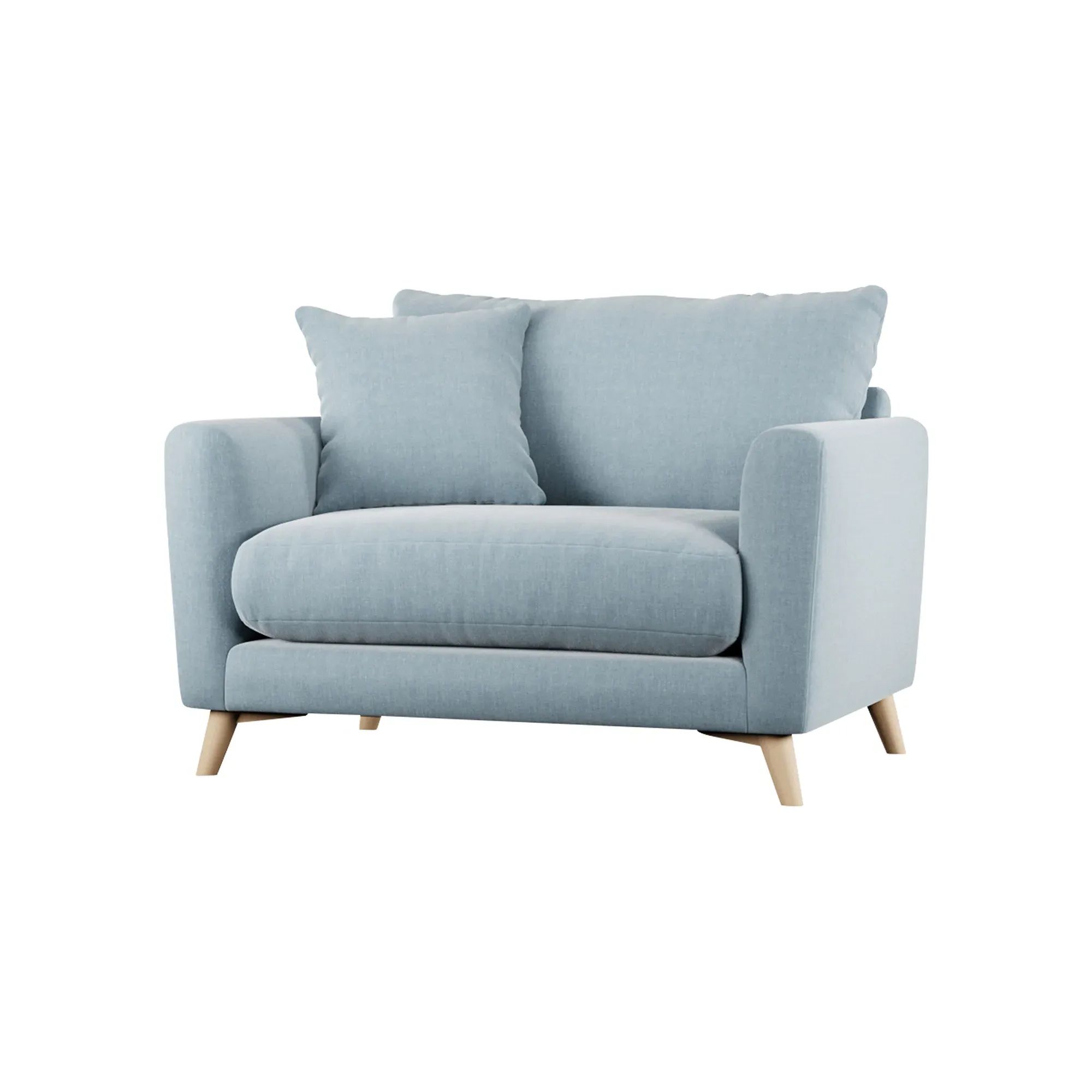 Newberry Snuggler Chair - Blue