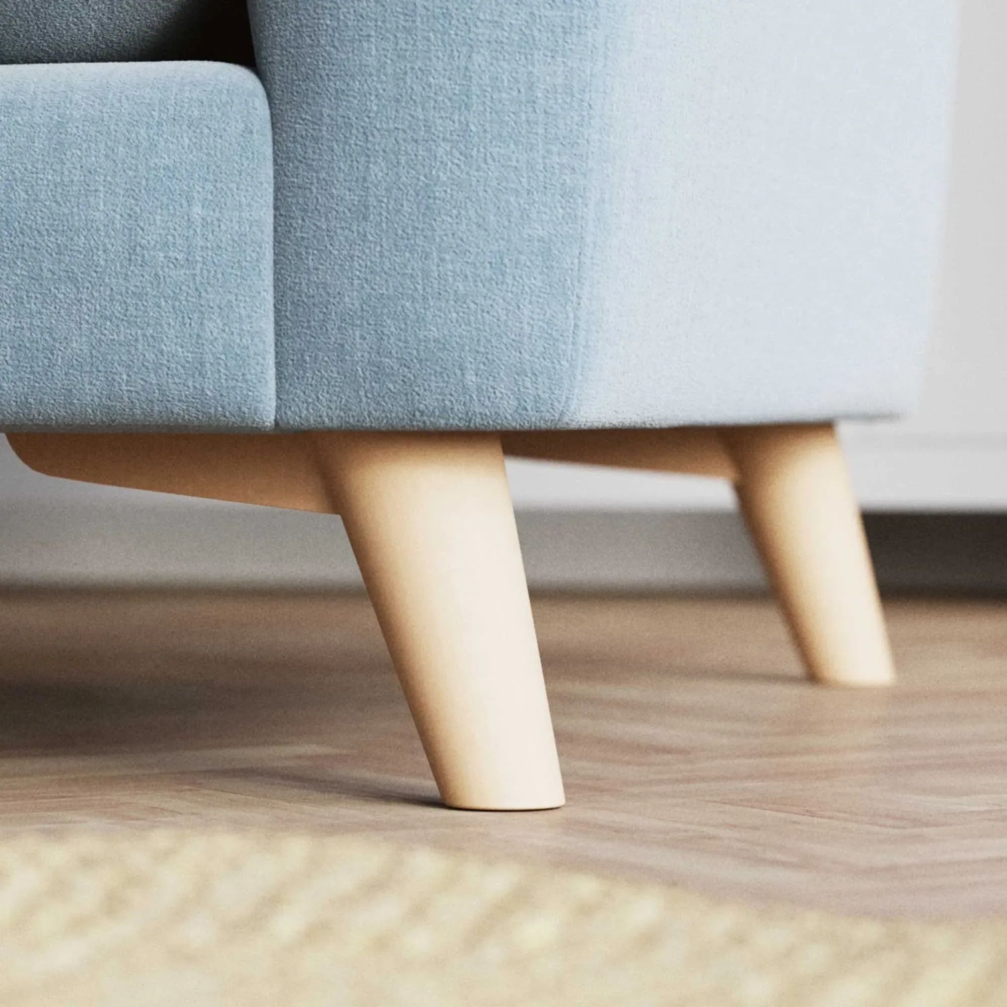 Newberry Snuggler Chair - Blue